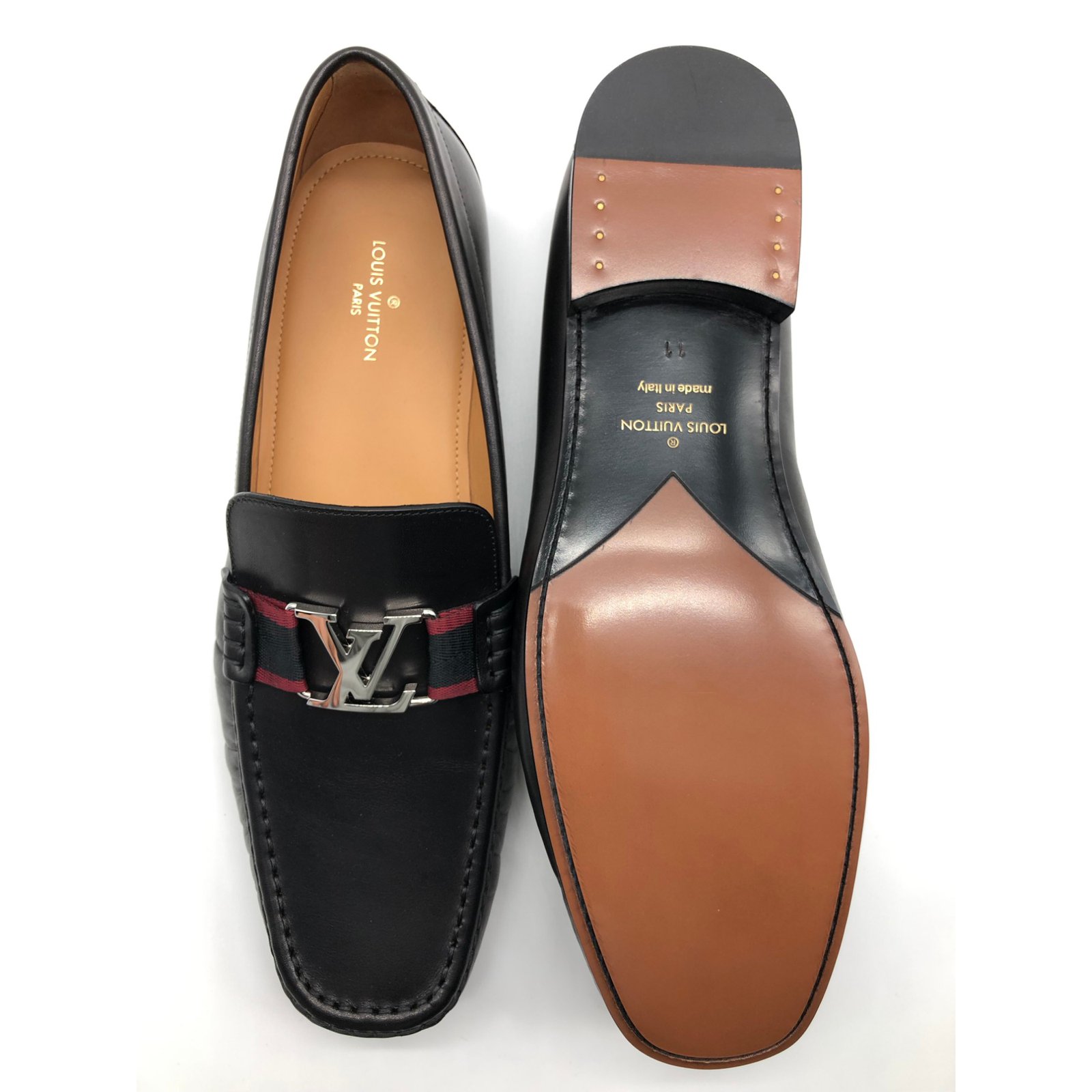 Louis Vuitton Cliff Sneakers Black Leather ref.32472 - Joli Closet