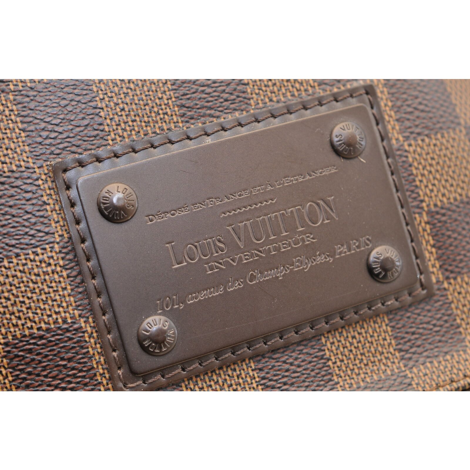 Louis Vuitton Palk Brown Cloth ref.136412 - Joli Closet