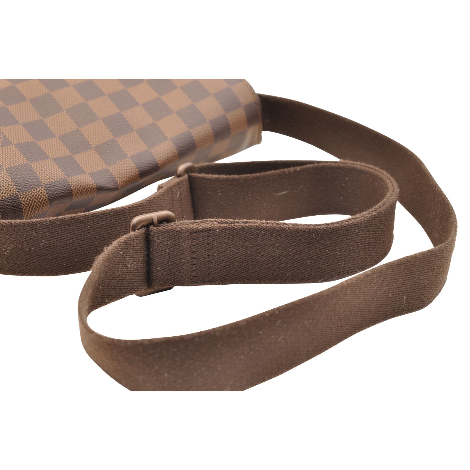 Louis Vuitton Brooklyn crossbody bag Brown Cloth ref.538664 - Joli