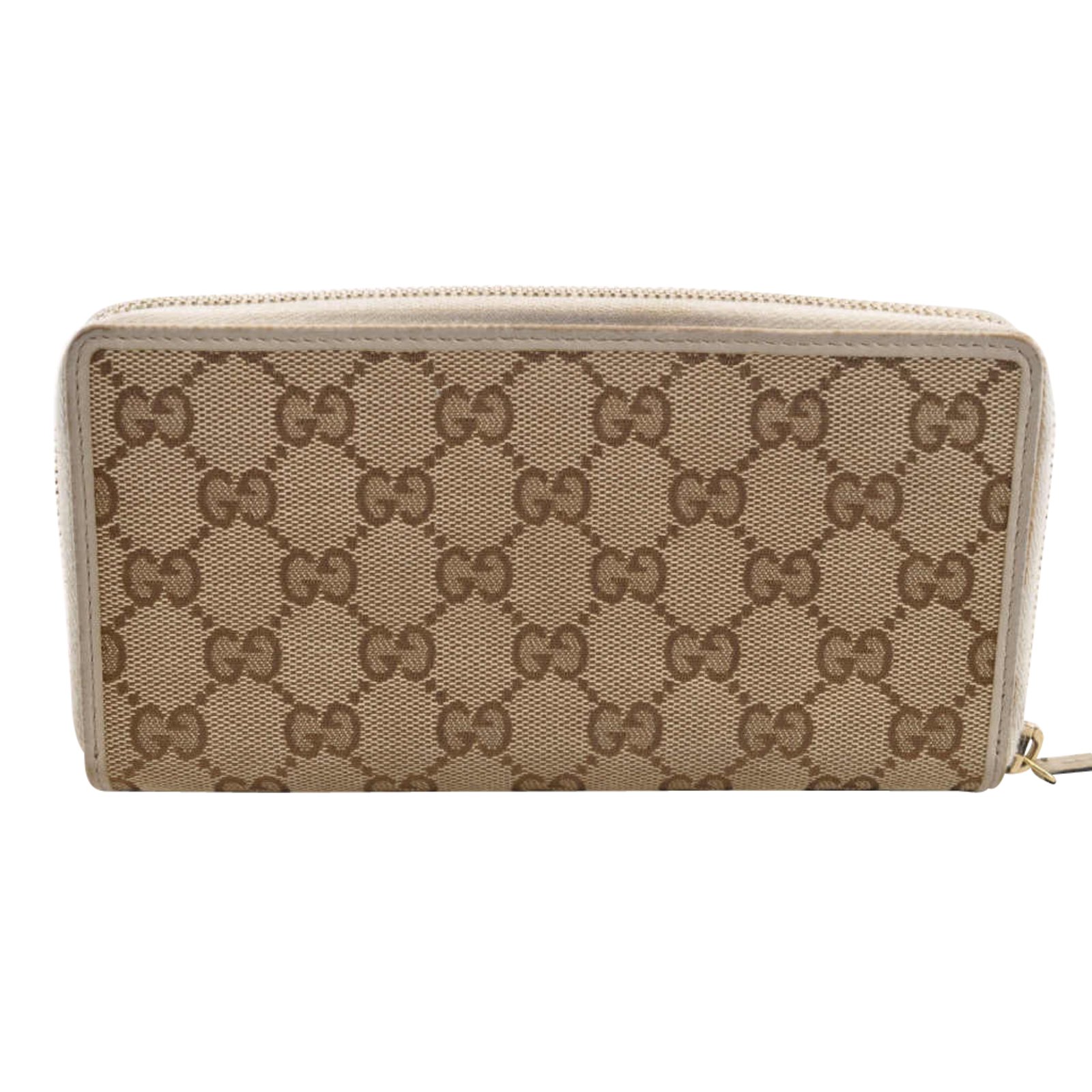 Gucci long wallet Cream Cloth ref.107763 - Joli Closet