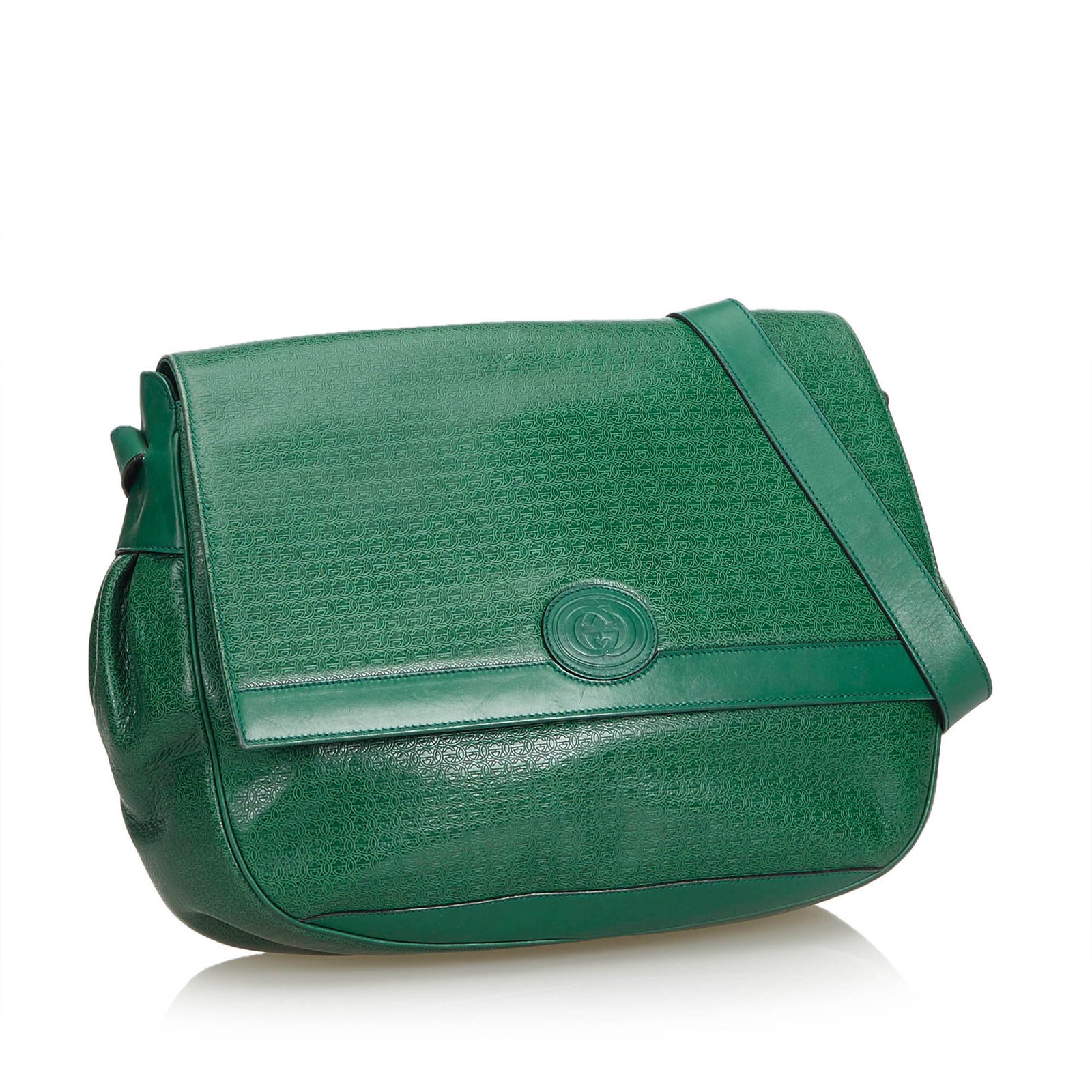 vintage green gucci bag