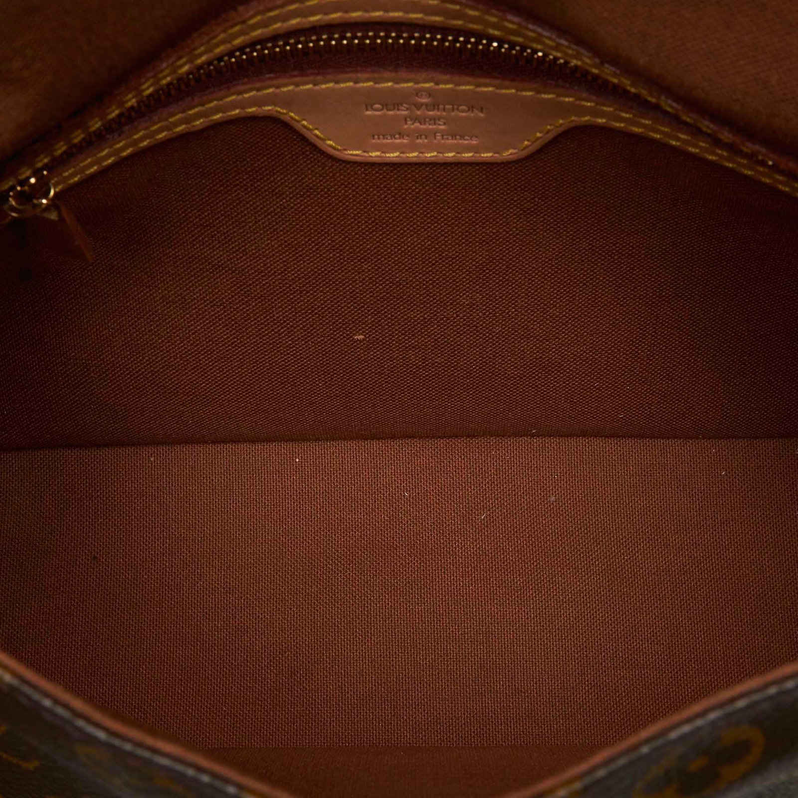 Louis Vuitton Looping PM Brown Light brown Dark brown Gold hardware Leather  ref.258379 - Joli Closet