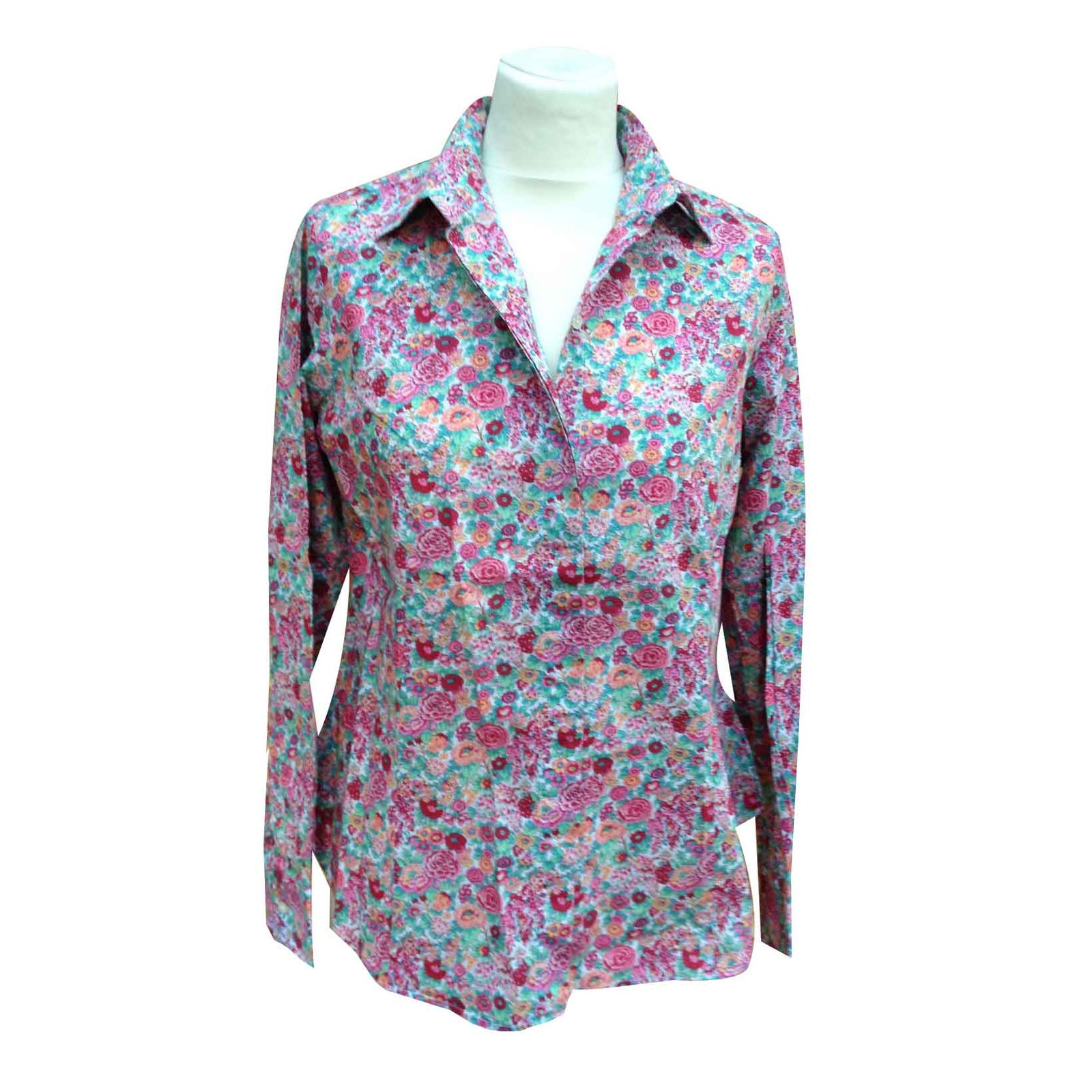 Liberty of London Floral Liberty cotton shirt Multiple colors ref ...