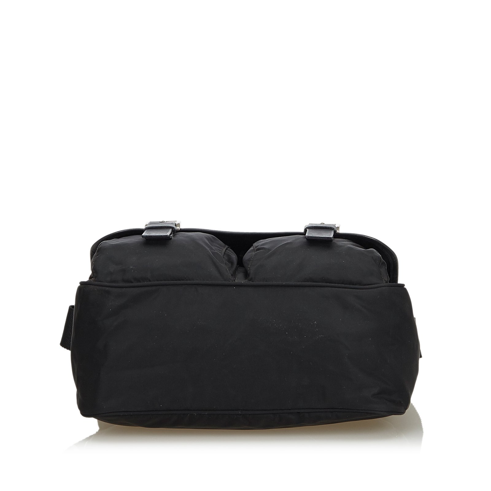 Black Nylon Prada Messenger Bag ref.993545 - Joli Closet