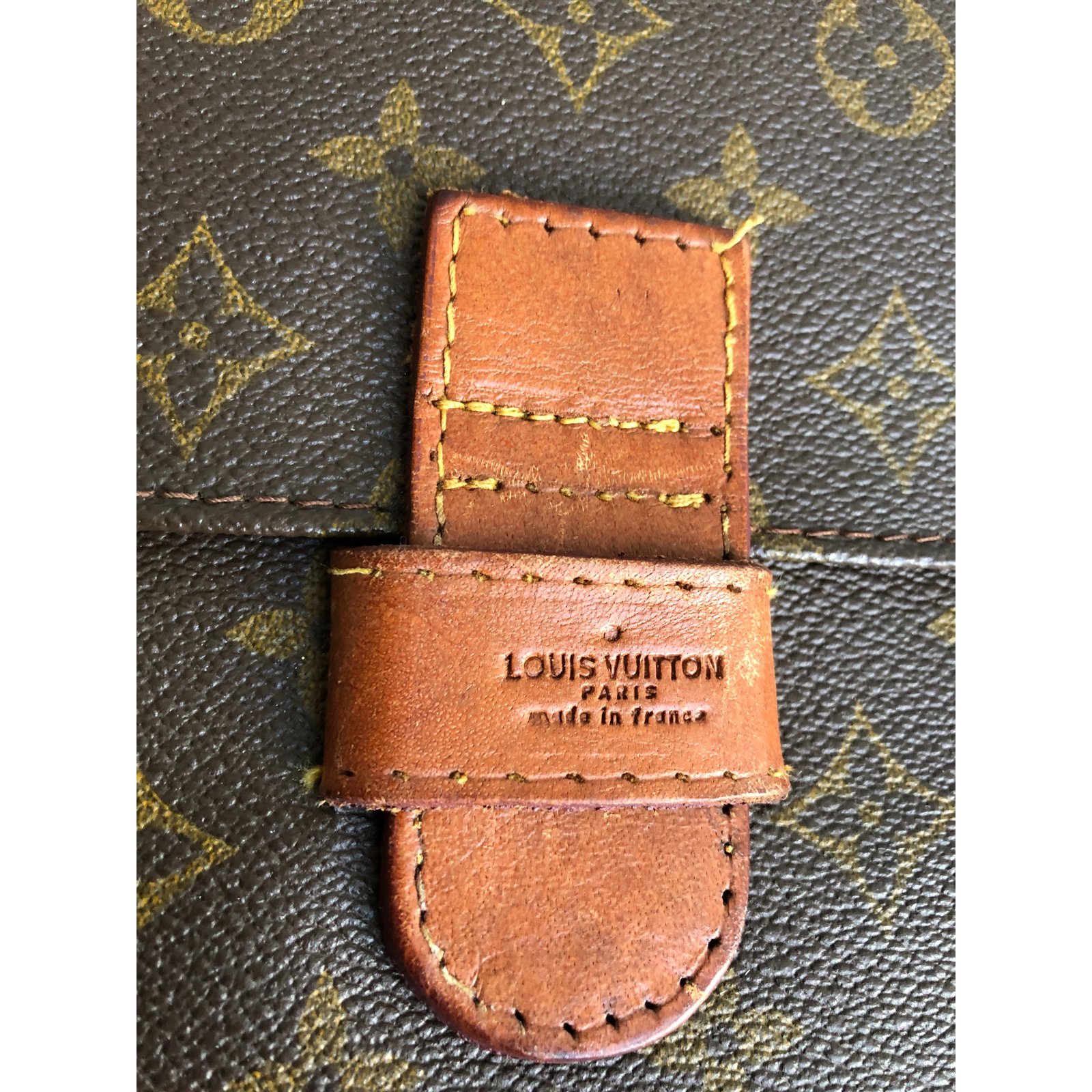 Porte-cartes en cuir Louis Vuitton Marron en Cuir - 30925501