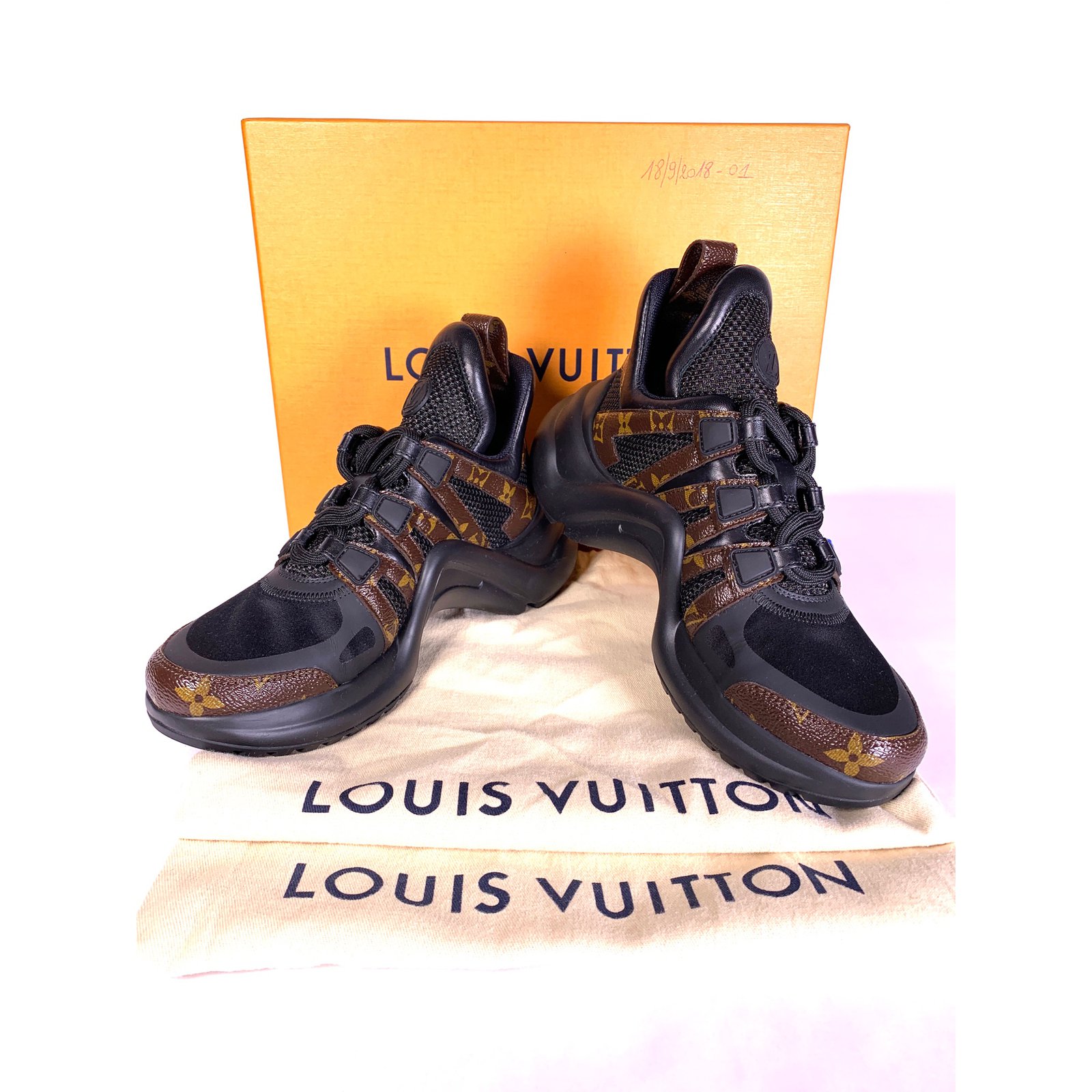 LOUIS VUITTON ARCHLIGHT SNEAKERS – Caroline's Fashion Luxuries
