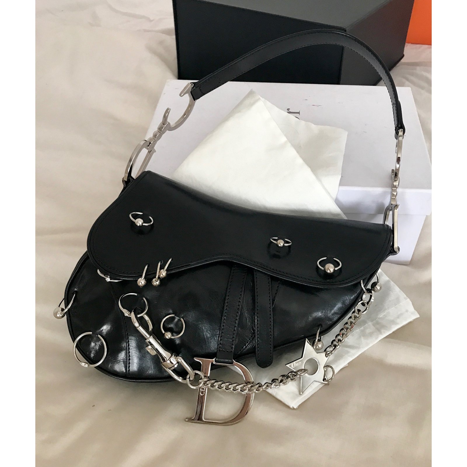 dior hardcore saddle bag