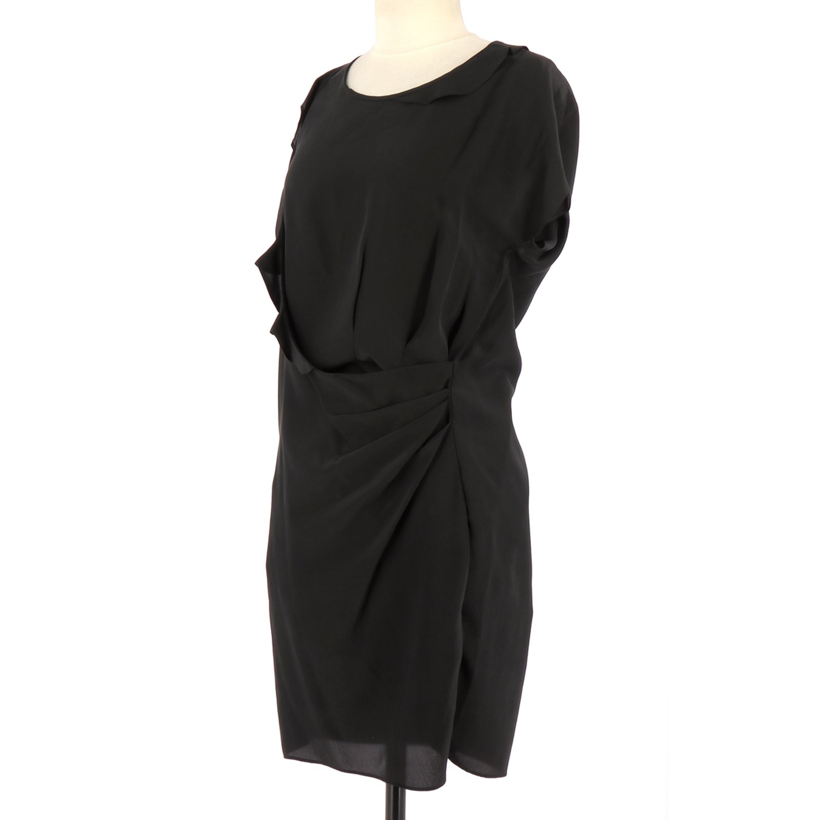 Vanessa Bruno Athe robe Black Silk ref.110232 - Joli Closet