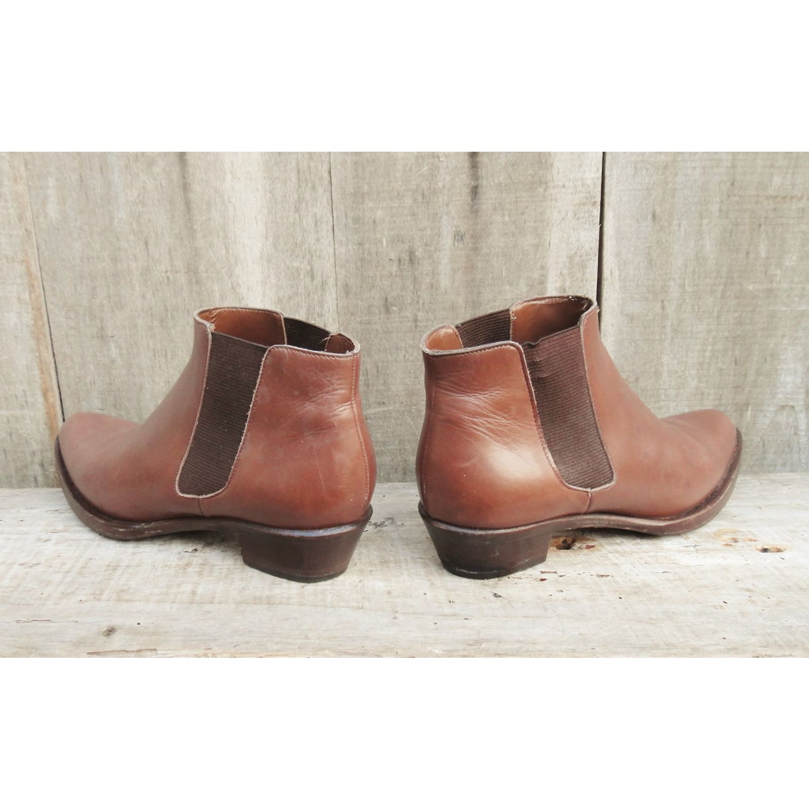 Escarpins Stephane Kélian - Cuir Marron Foncé Tressé, Taille 36 (UK 3.5), Talon Bobine - Occasion TBE