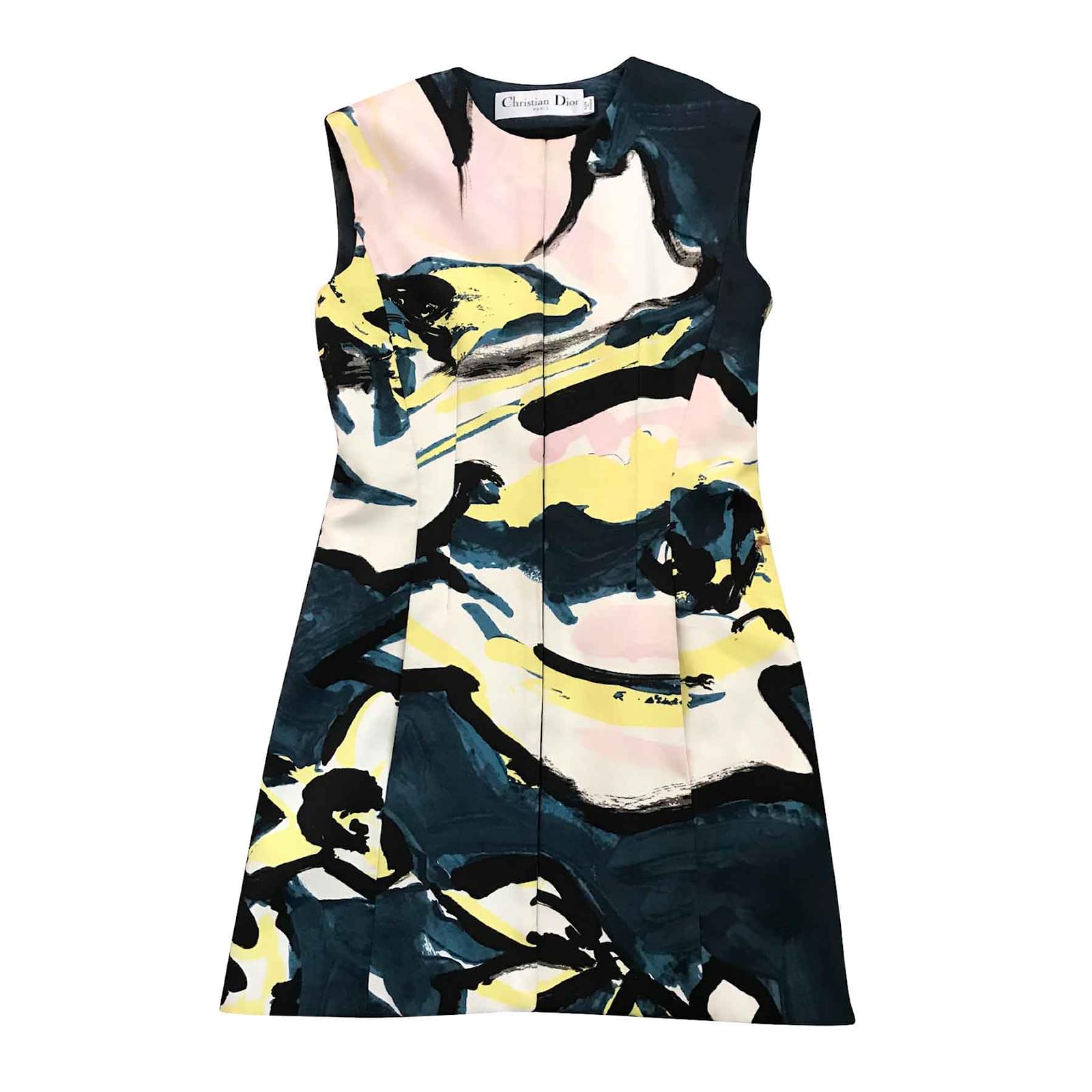 Christian Dior Jackets Blue Silk ref.110472 Joli Closet