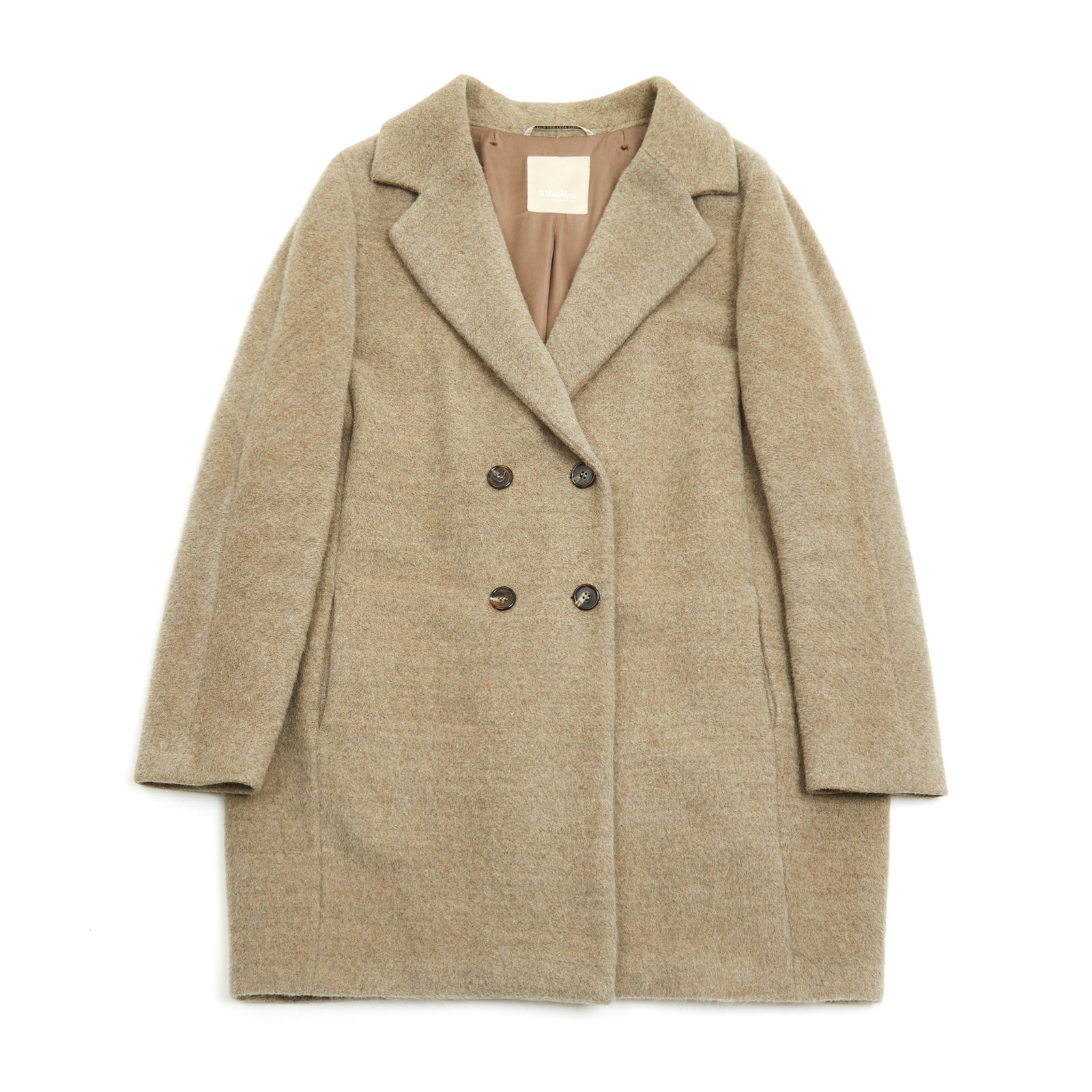 Max Mara BEIGE ALPAGA FR44 Wool ref.110735 - Joli Closet