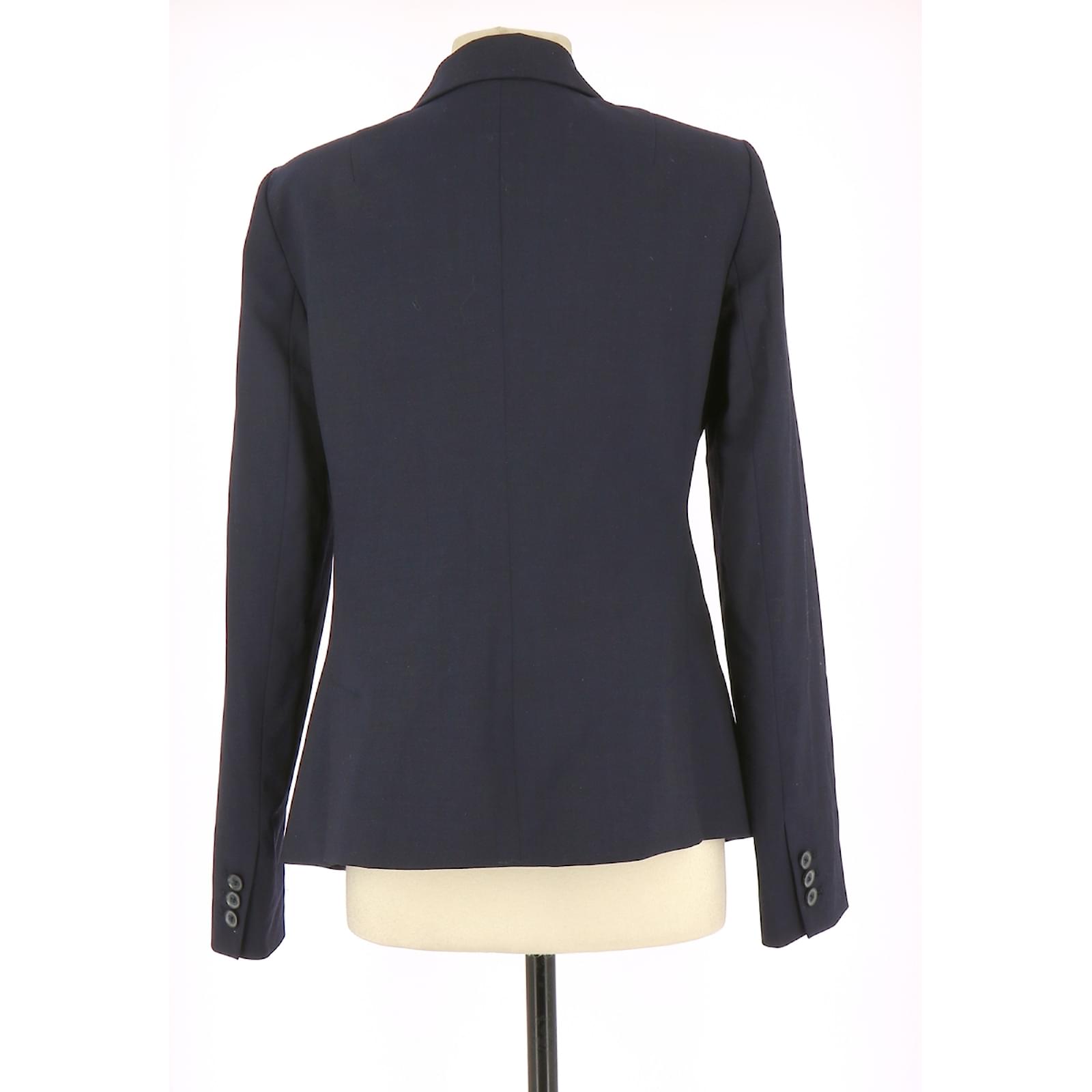 Veste De Pluie Compressible Banana Republic - Femme, Taille M, Bleu Marine, Capuche, Poches Cargo