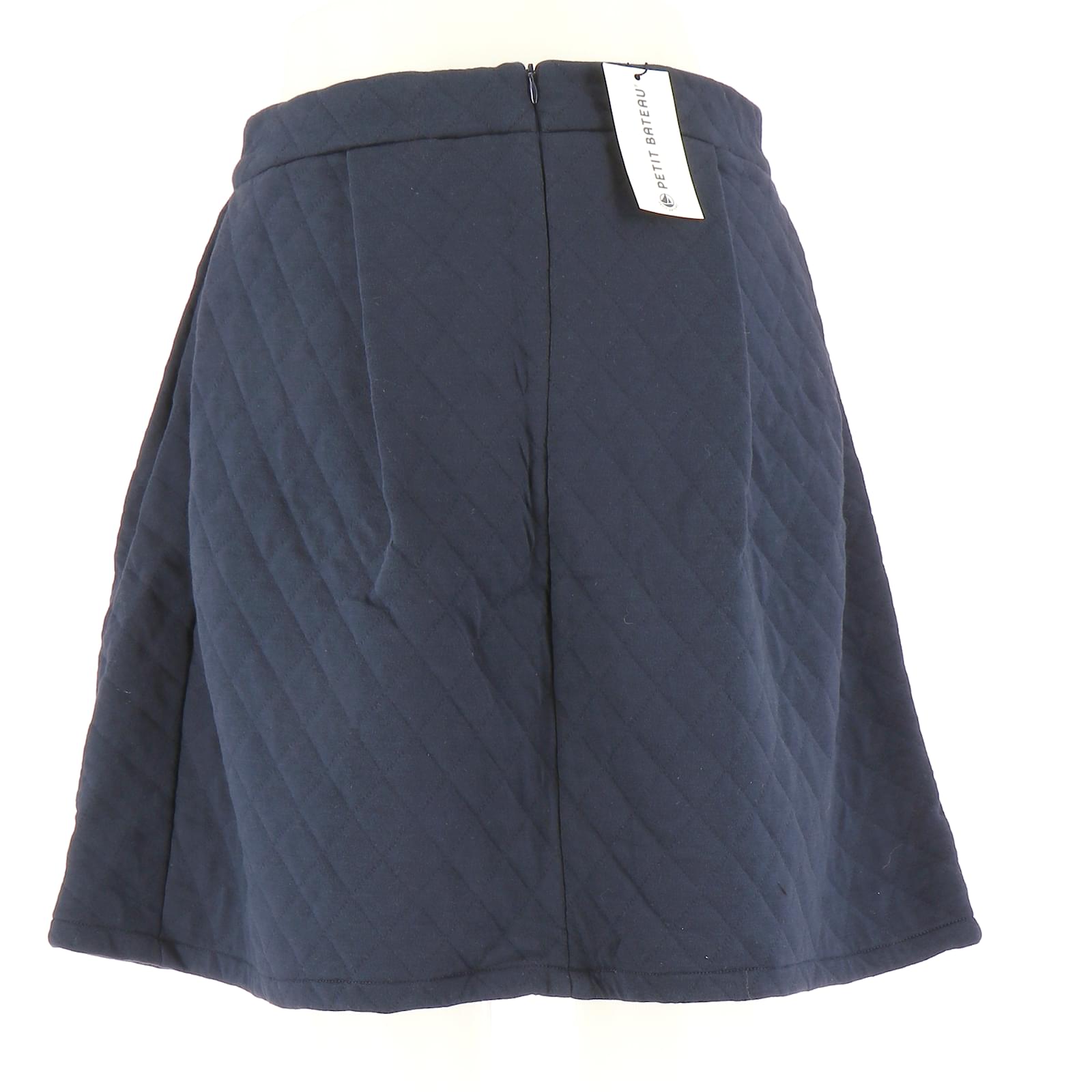 Jupe Enveloppante Planet Femme Taille 10 - Bleu Marine Polyester - Occasion
