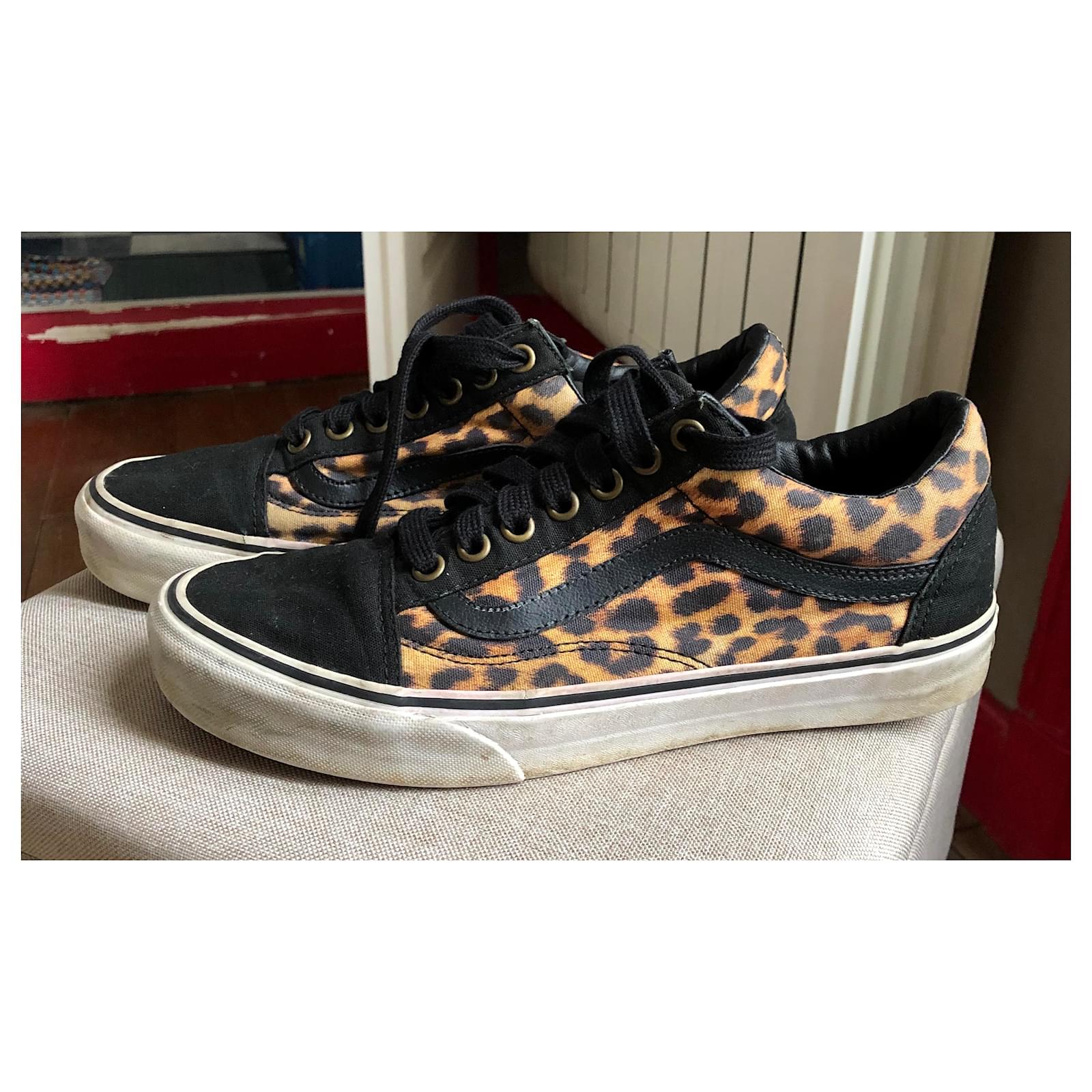 vans old skool noir femme solde