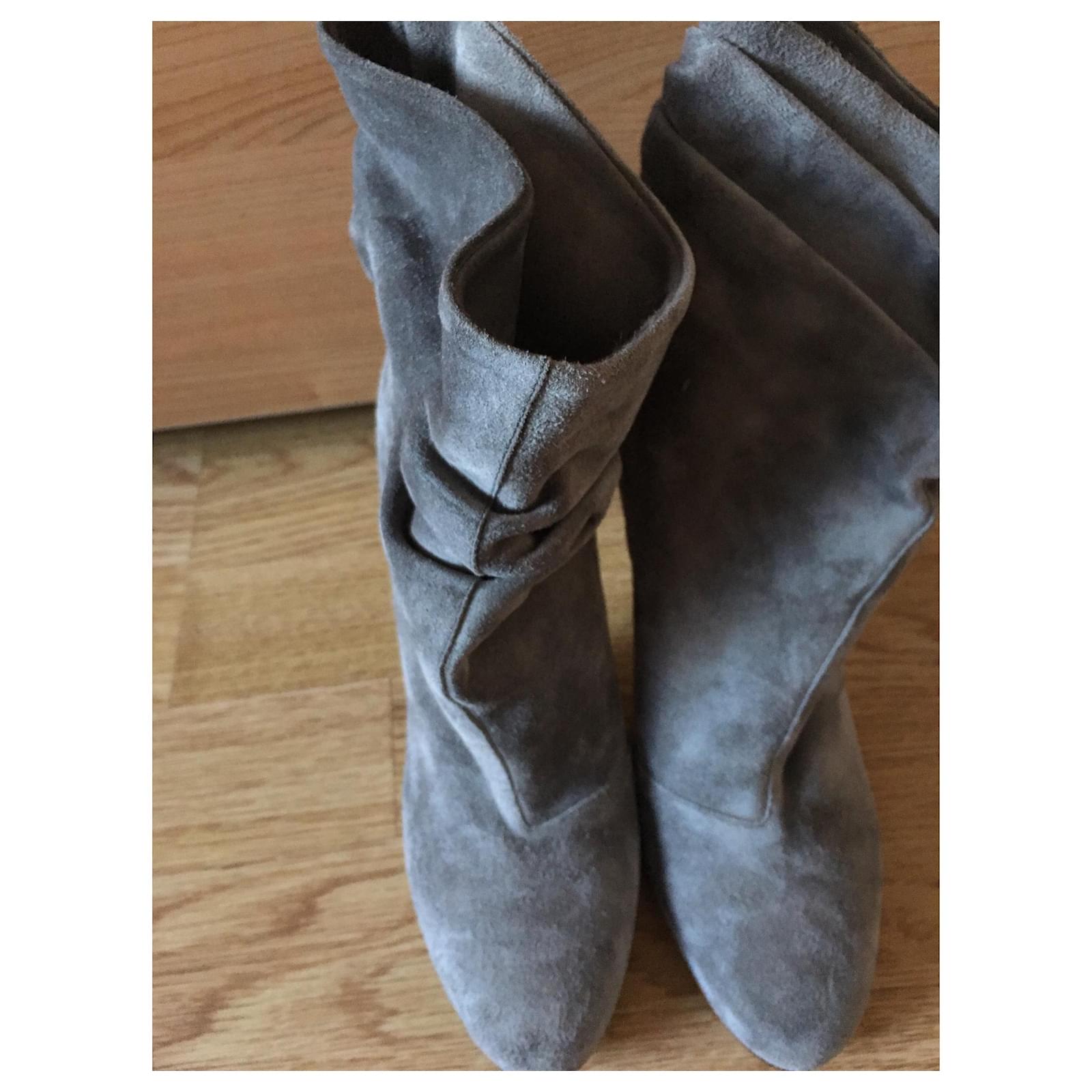 burberry deerskin ankle boots