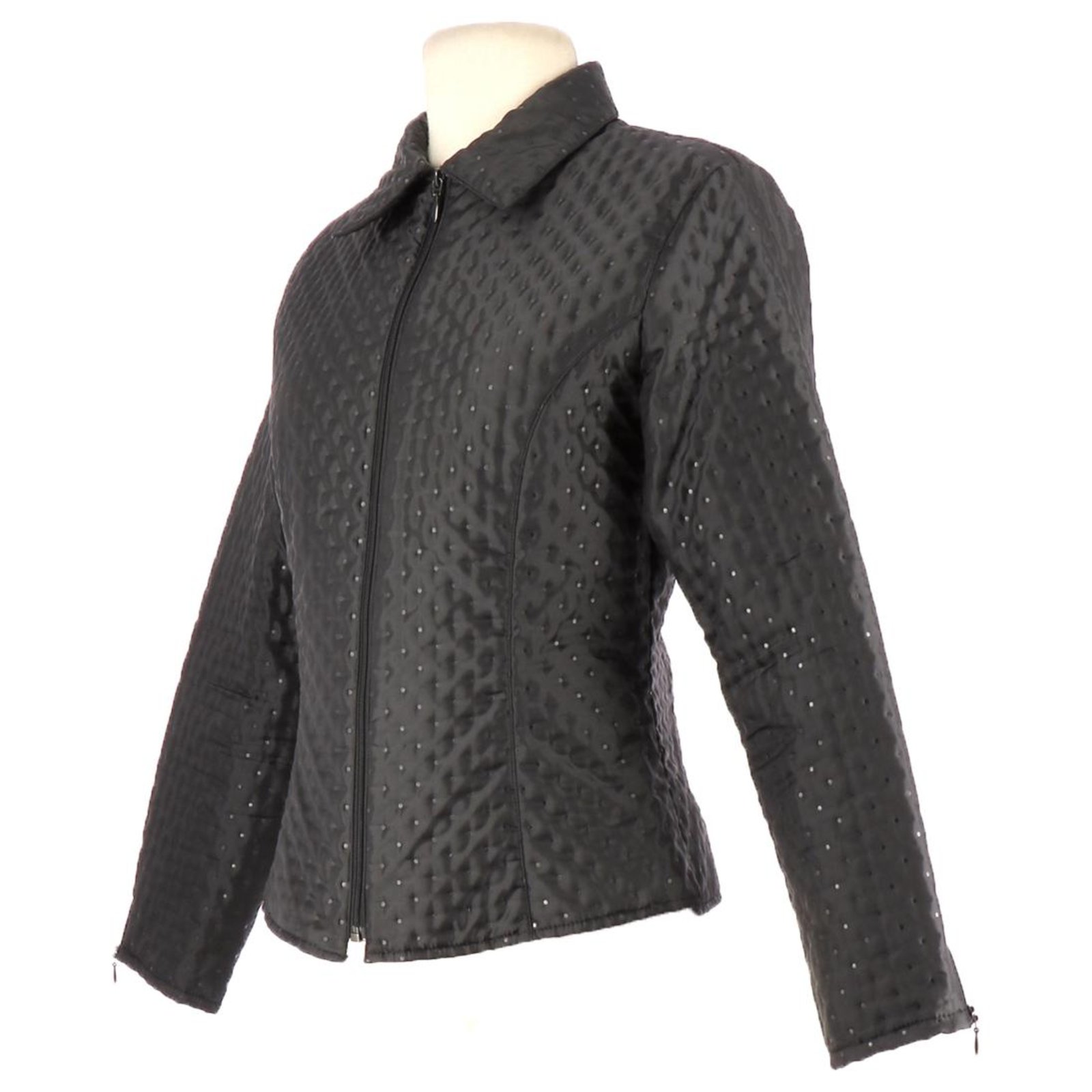 Anne Fontaine Jacket Black Polyester ref.114388 - Joli Closet