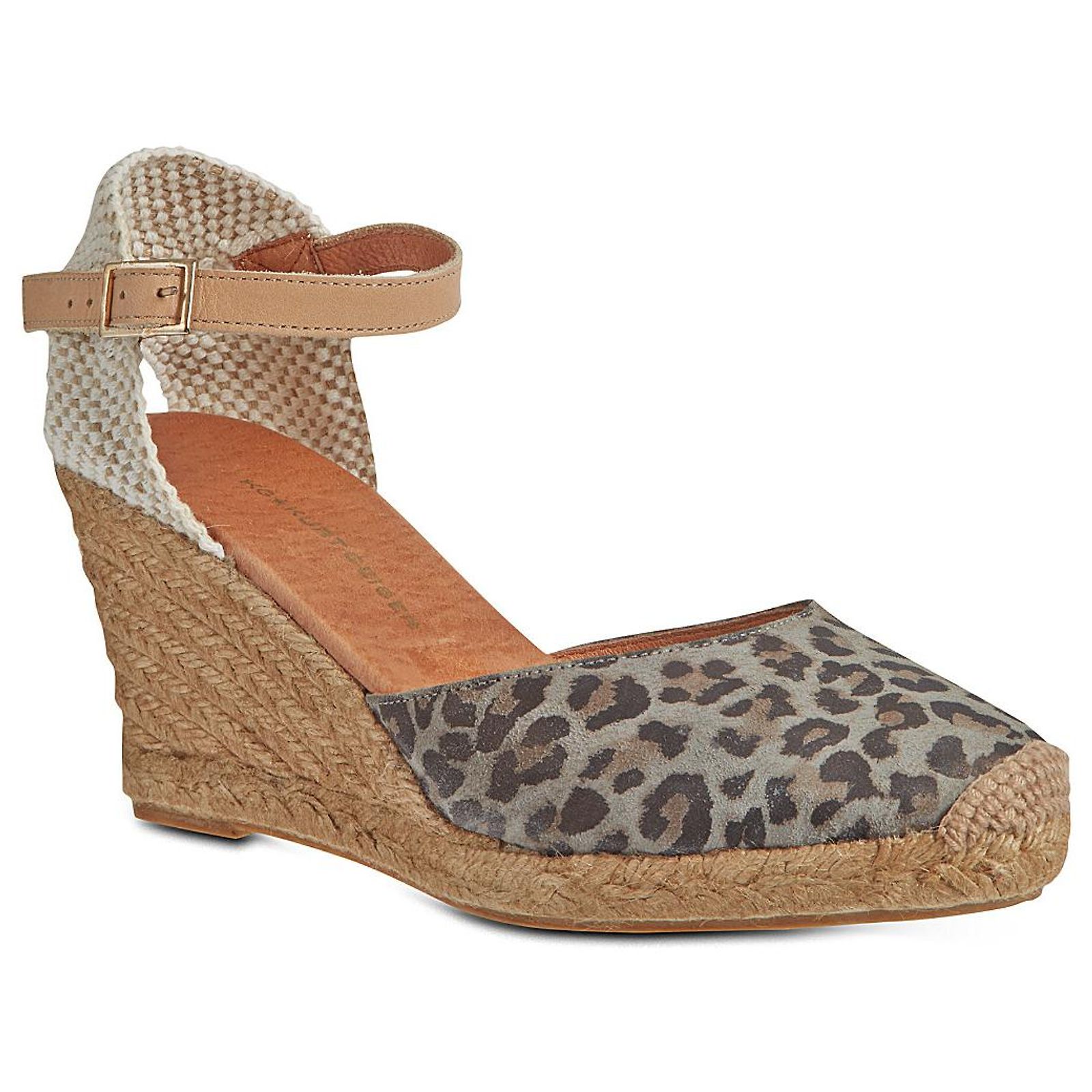 Mules Sandales Compensées Kurt Geiger En Cuir - Pointure 36 EU (3.5 UK, 4.5 US) - Neuf Sans Emballage