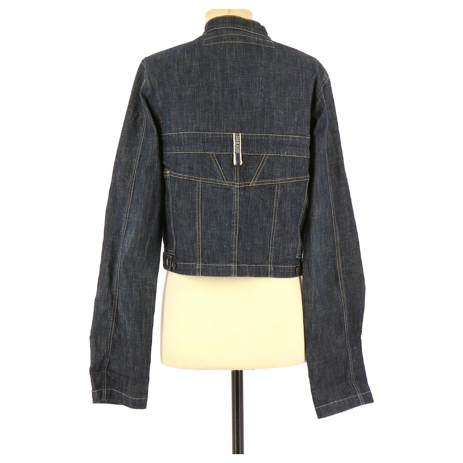 Blouson Doudoune Bleu (Brittany Blue) Marithé Et François Girbaud - Taille 40, Neuf Sans étiquettes