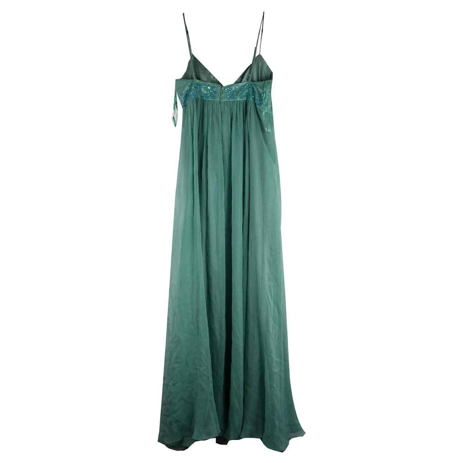bcbg silk chiffon dress BCBGMaxAzria Silk Chiffon Gown UFO No More