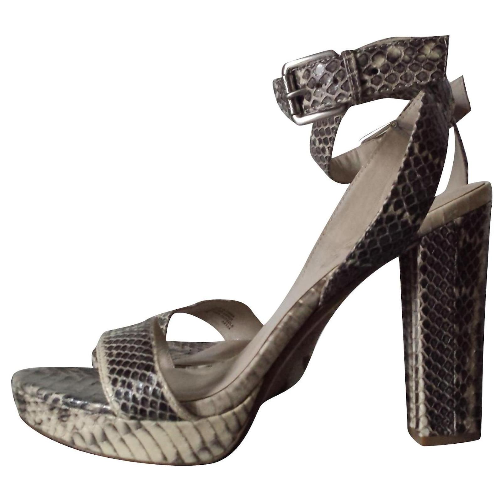 michael kors brown shoes heels