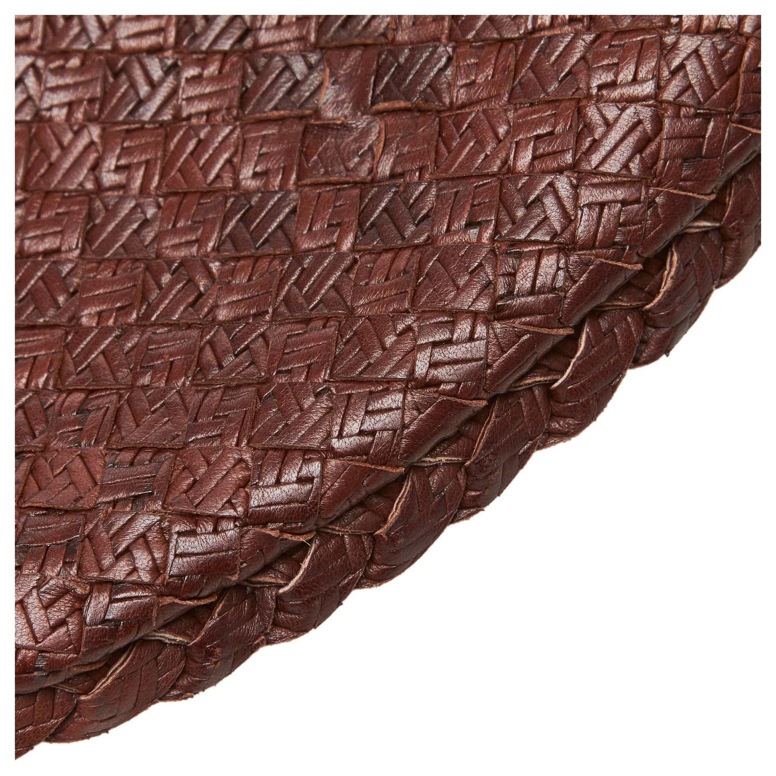 Bottega Veneta Brown Intreciatto Leather Small Hobo Bag ref.938072 - Joli  Closet