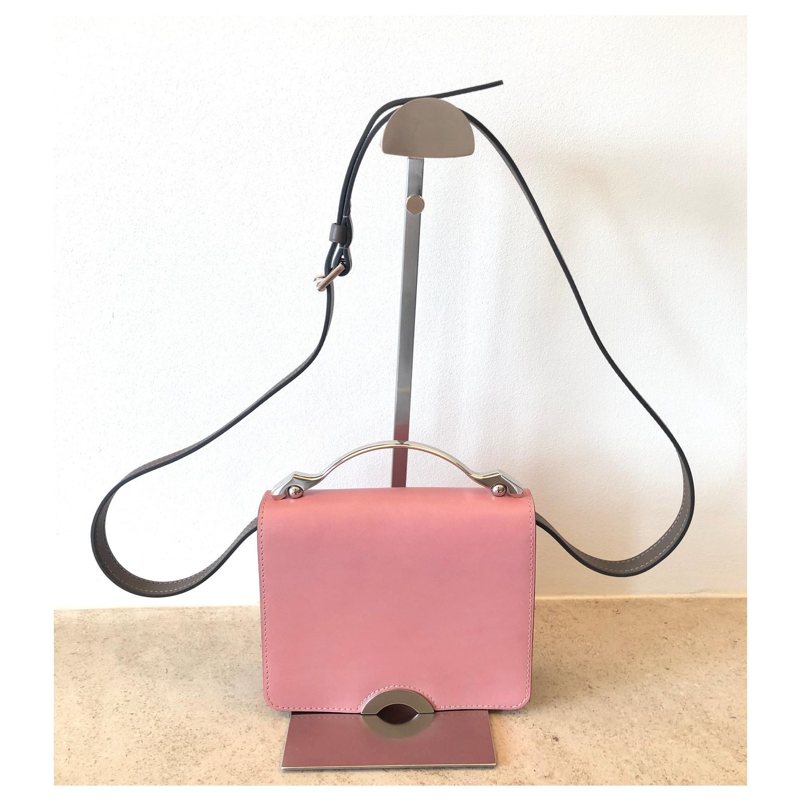 Autre Marque Moynat Tango Pink Leather ref.117784 - Joli Closet