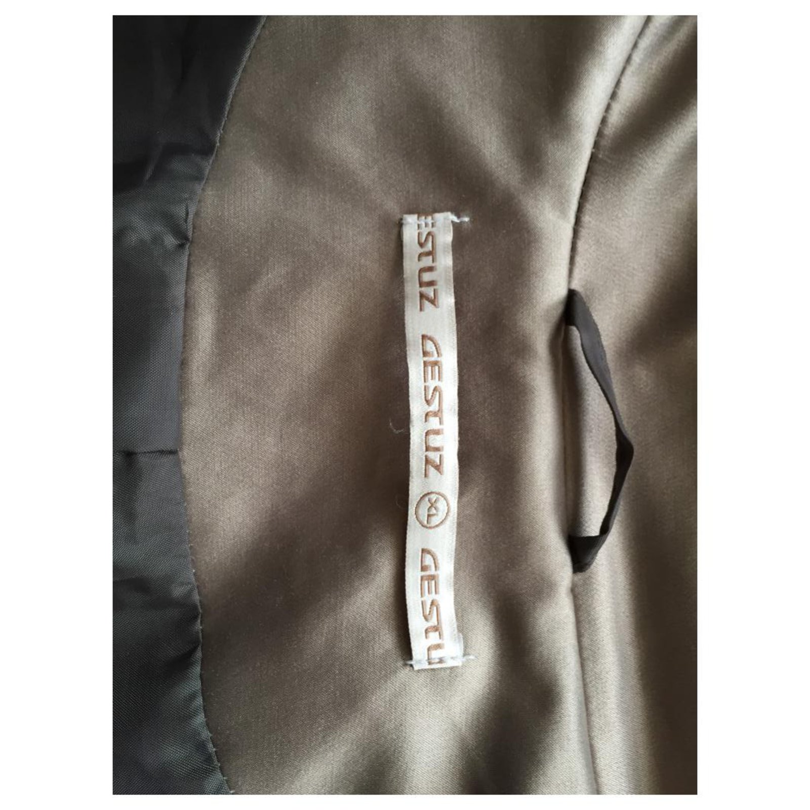 Gestuz Coats, Outerwear Brown Polyester ref.118038 - Joli Closet