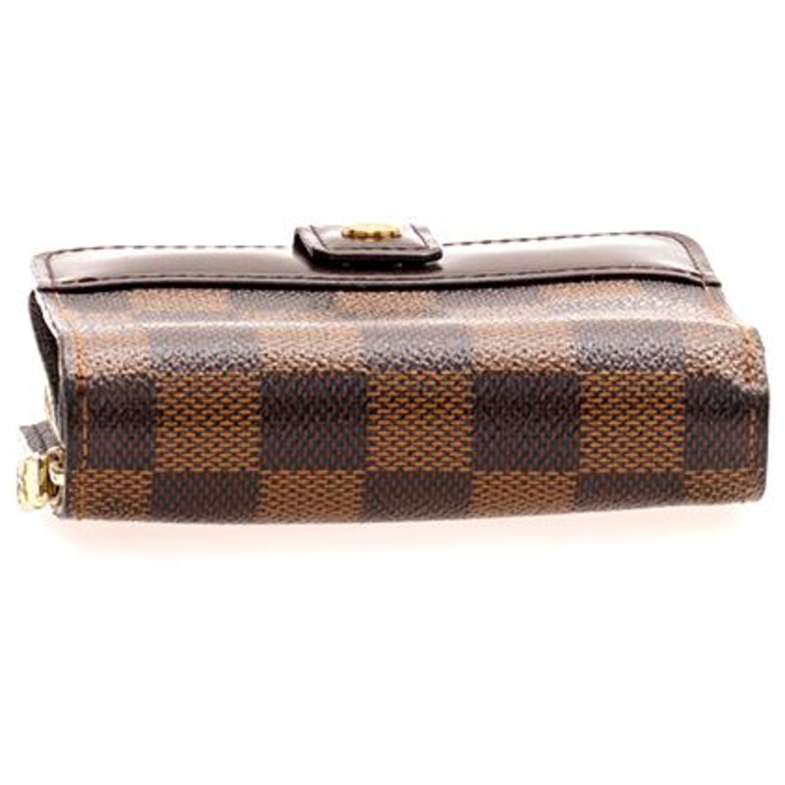 Louis Vuitton LV Crafty lined zip bag Brown Leather ref.455246 - Joli Closet