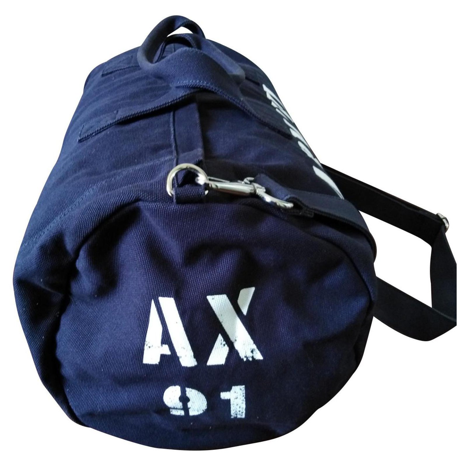 armani exchange travel bag