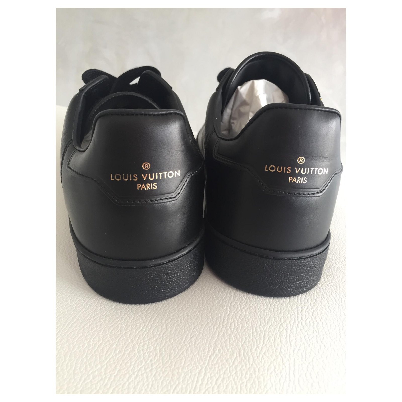 Louis Vuitton Rivoli Sneaker BLACK. Size 07.0