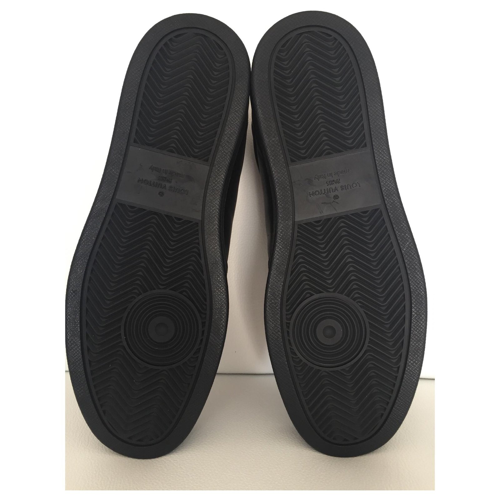 Louis Vuitton® Rivoli Sneaker Black. Size 12.0  Louis vuitton, Sneakers  black, Sneaker collection