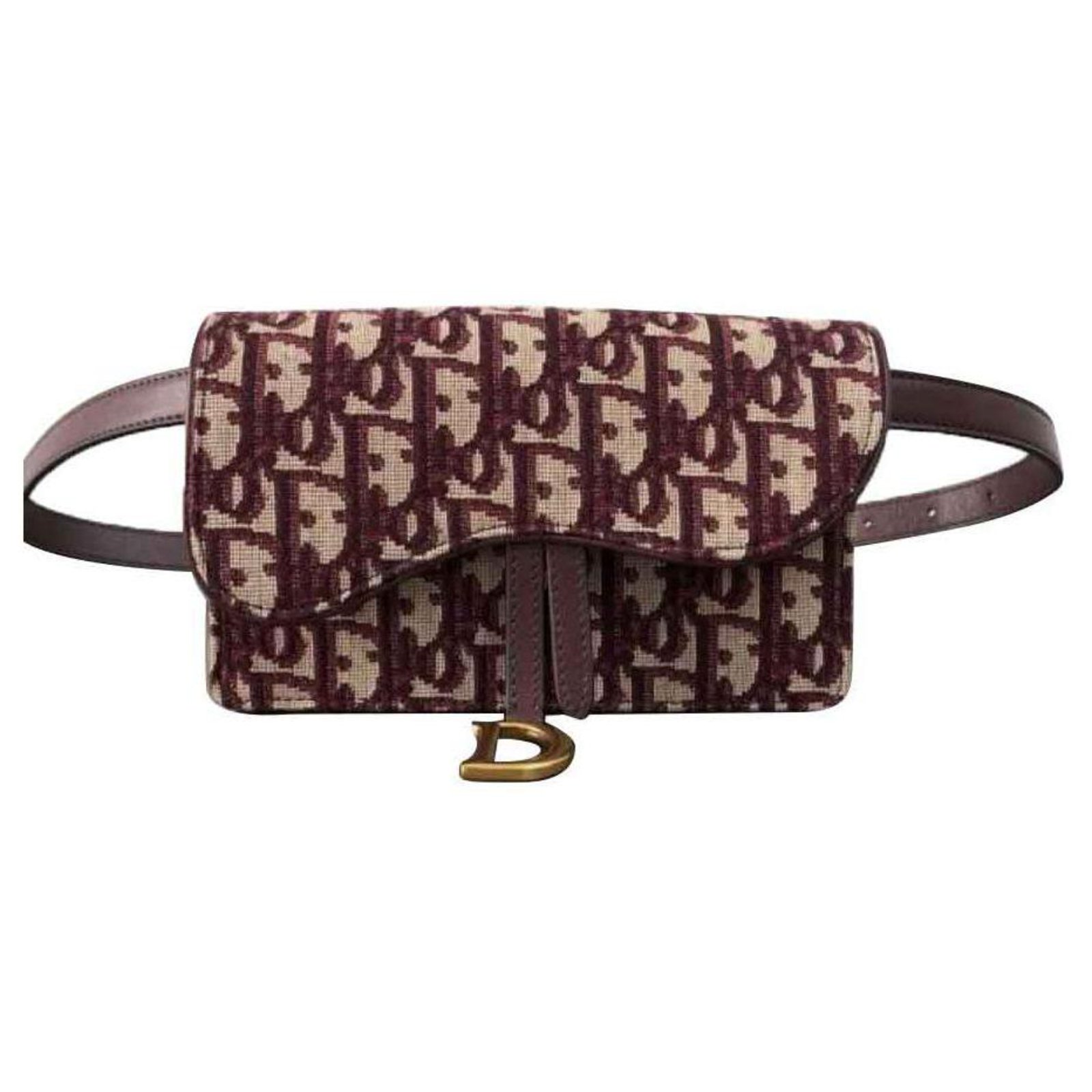 Dior Handbags Leather Cloth ref.120780 - Joli Closet