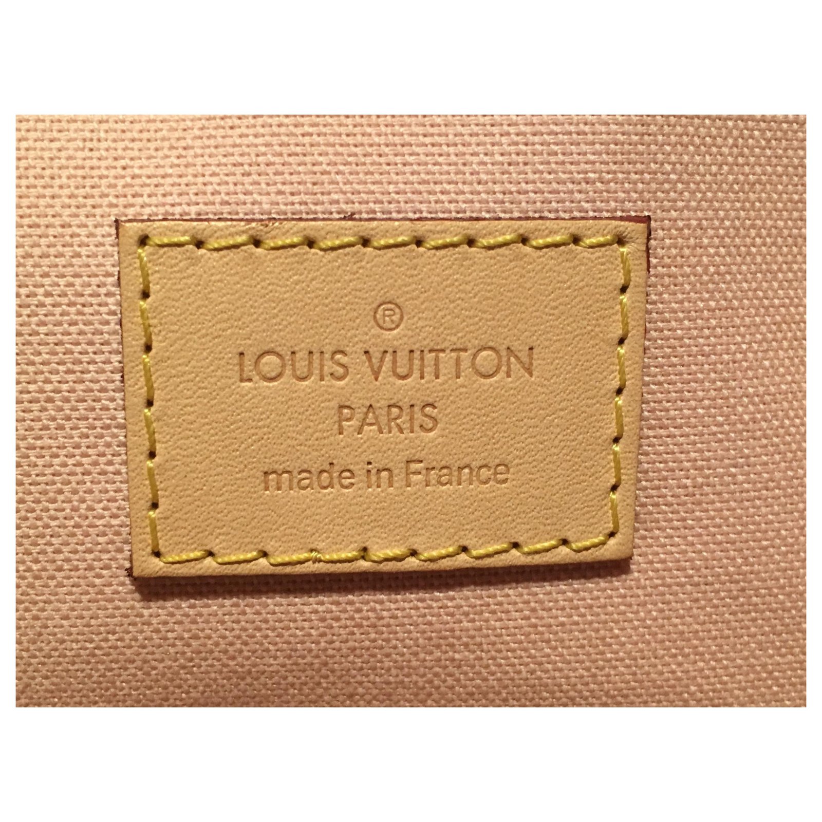 Louis Vuitton Iena MM Beige Eggshell Cloth ref.121199 - Joli Closet