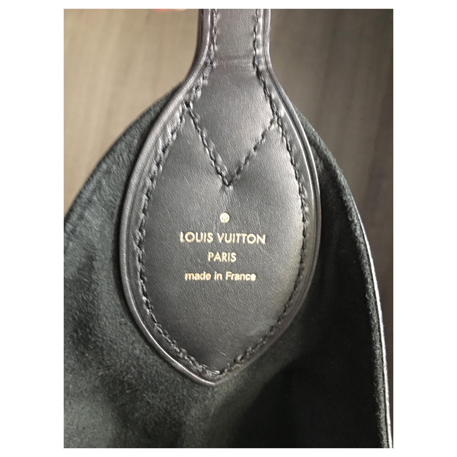 Louis Vuitton Flower Hobo Black Dark brown Cloth ref.121338 - Joli