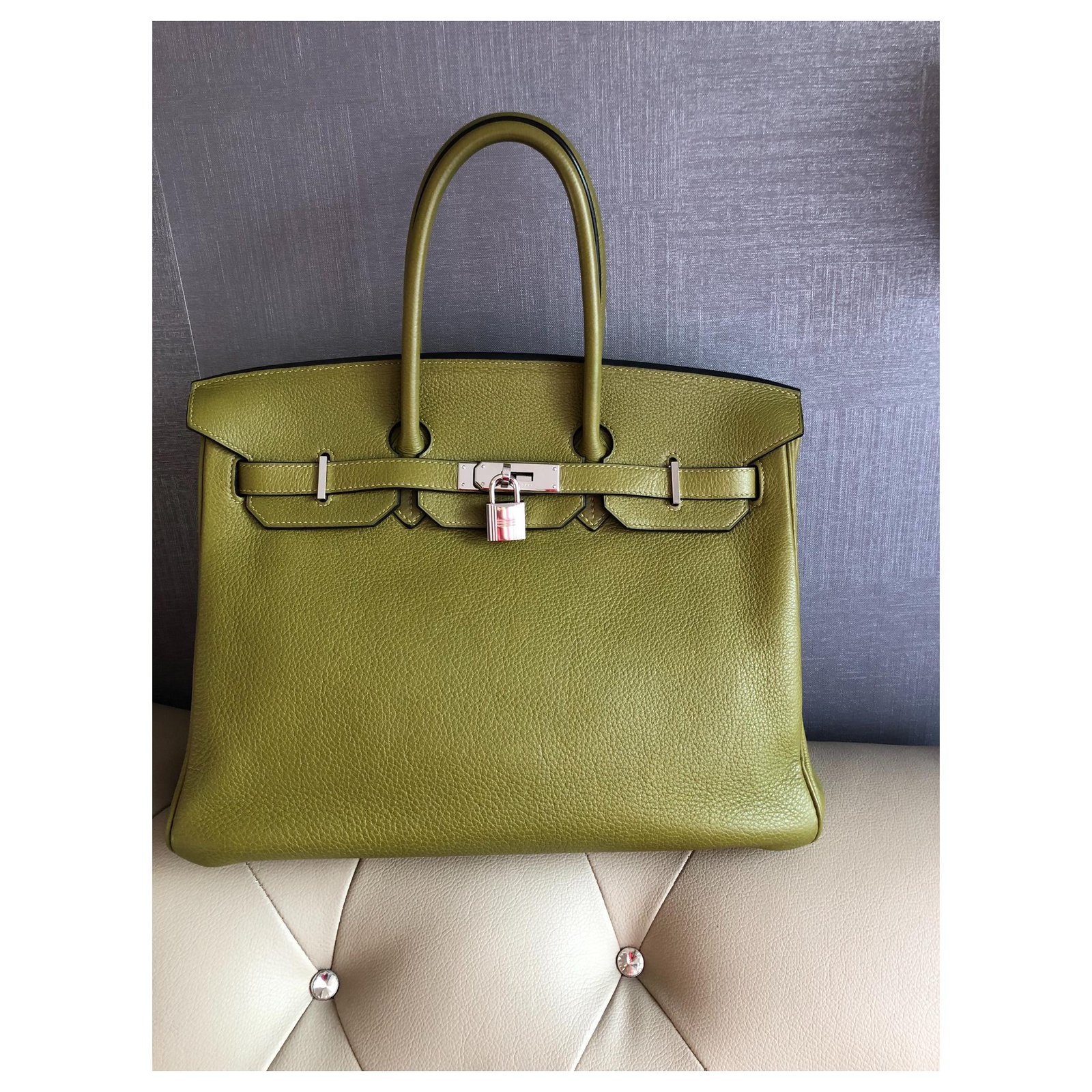 olive green birkin
