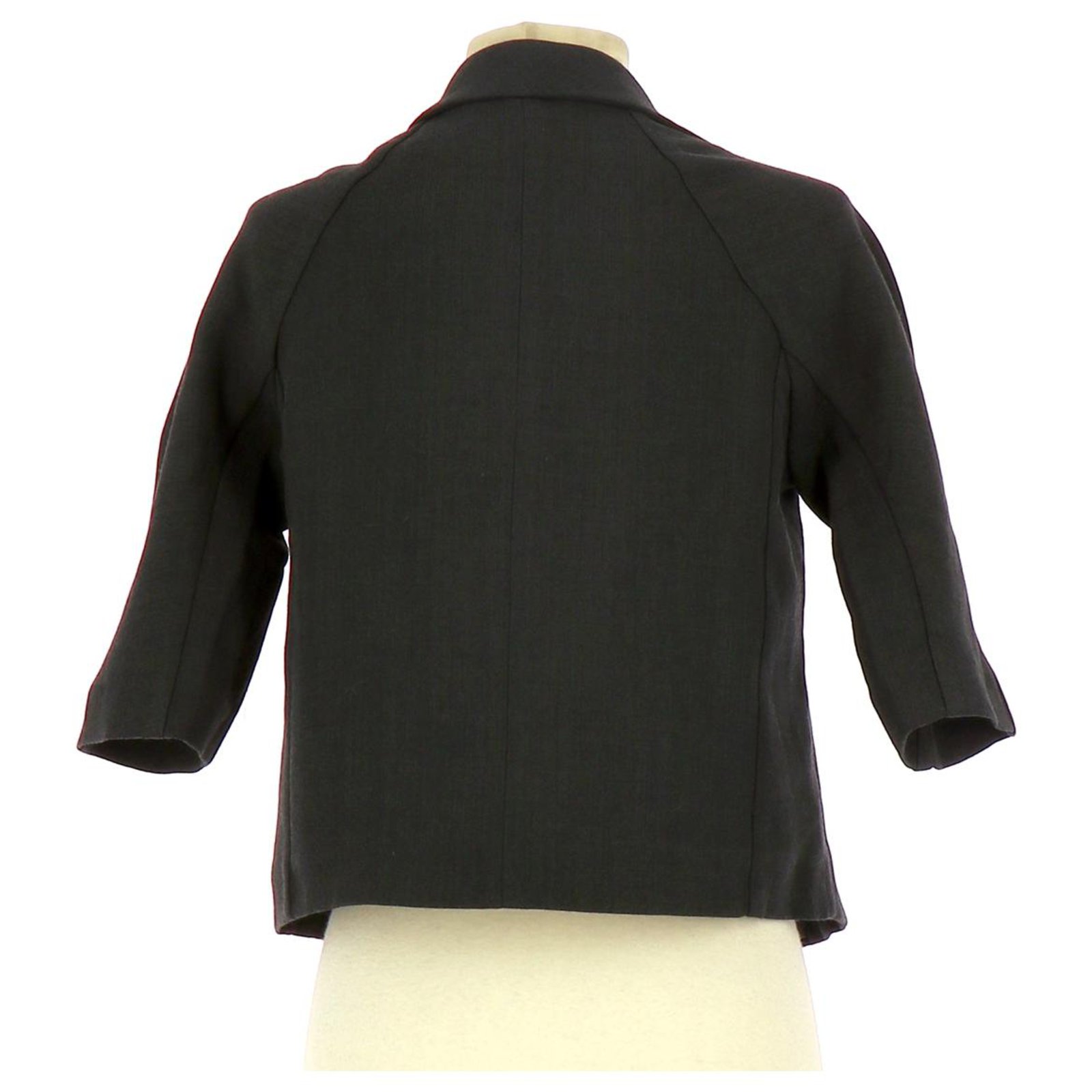 Maje Vest / Blazer Grey Polyester ref.122359 - Joli Closet