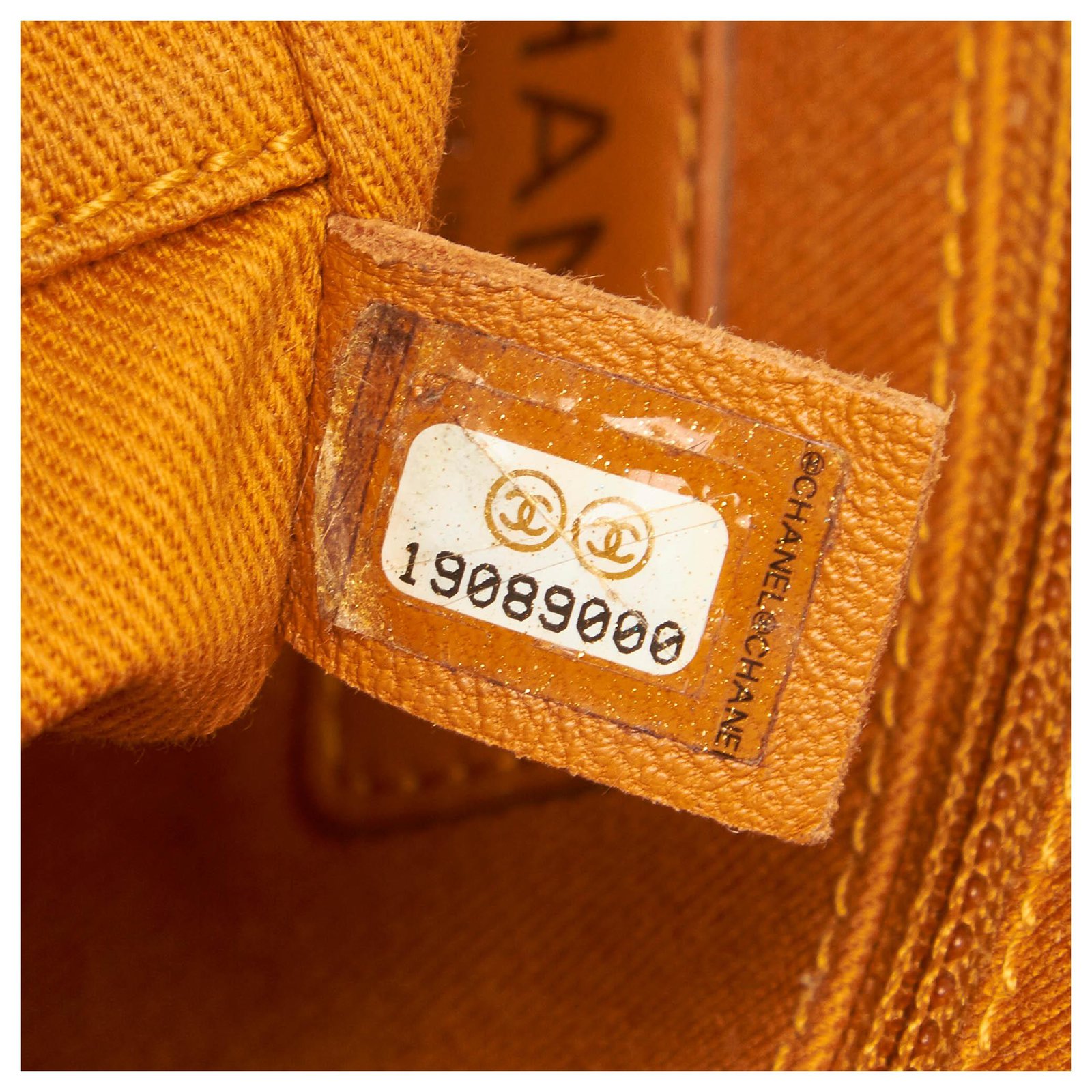 Chanel Brown Mini Deauville Tote Beige Leather ref.122425 - Joli Closet