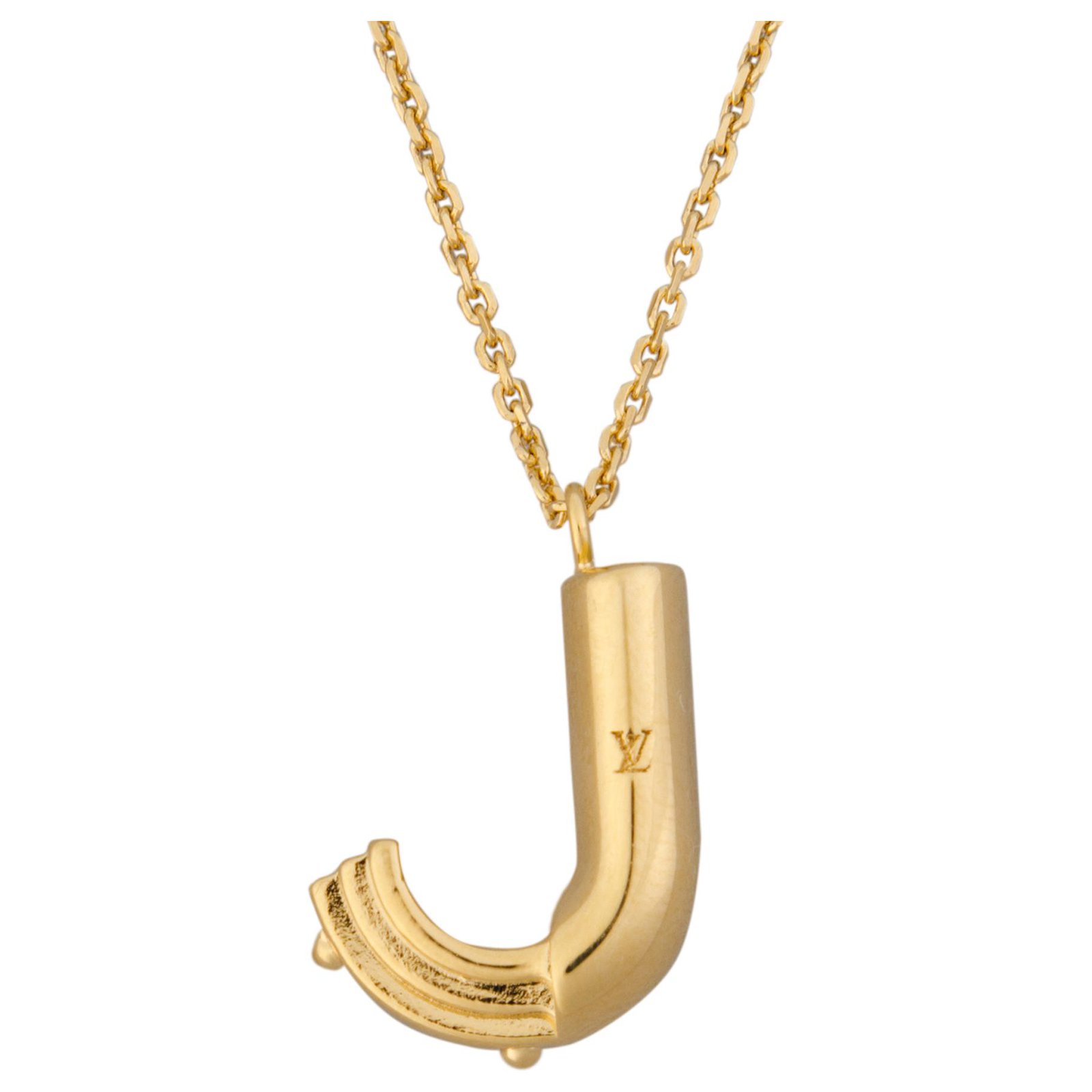 Louis Vuitton LV & ME Letter 'L' Pendant Necklace - Brass Pendant Necklace,  Necklaces - LOU774197