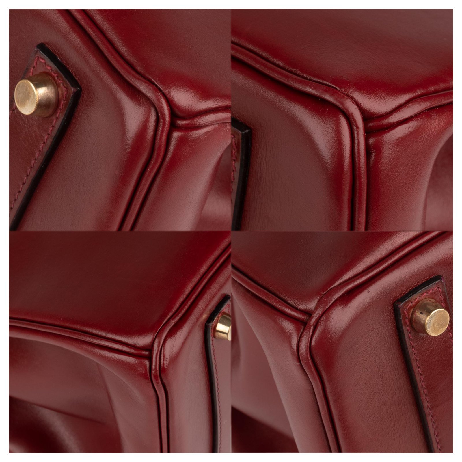 Hermès HERMES BIRKIN 35 Red Leather ref.683832 - Joli Closet