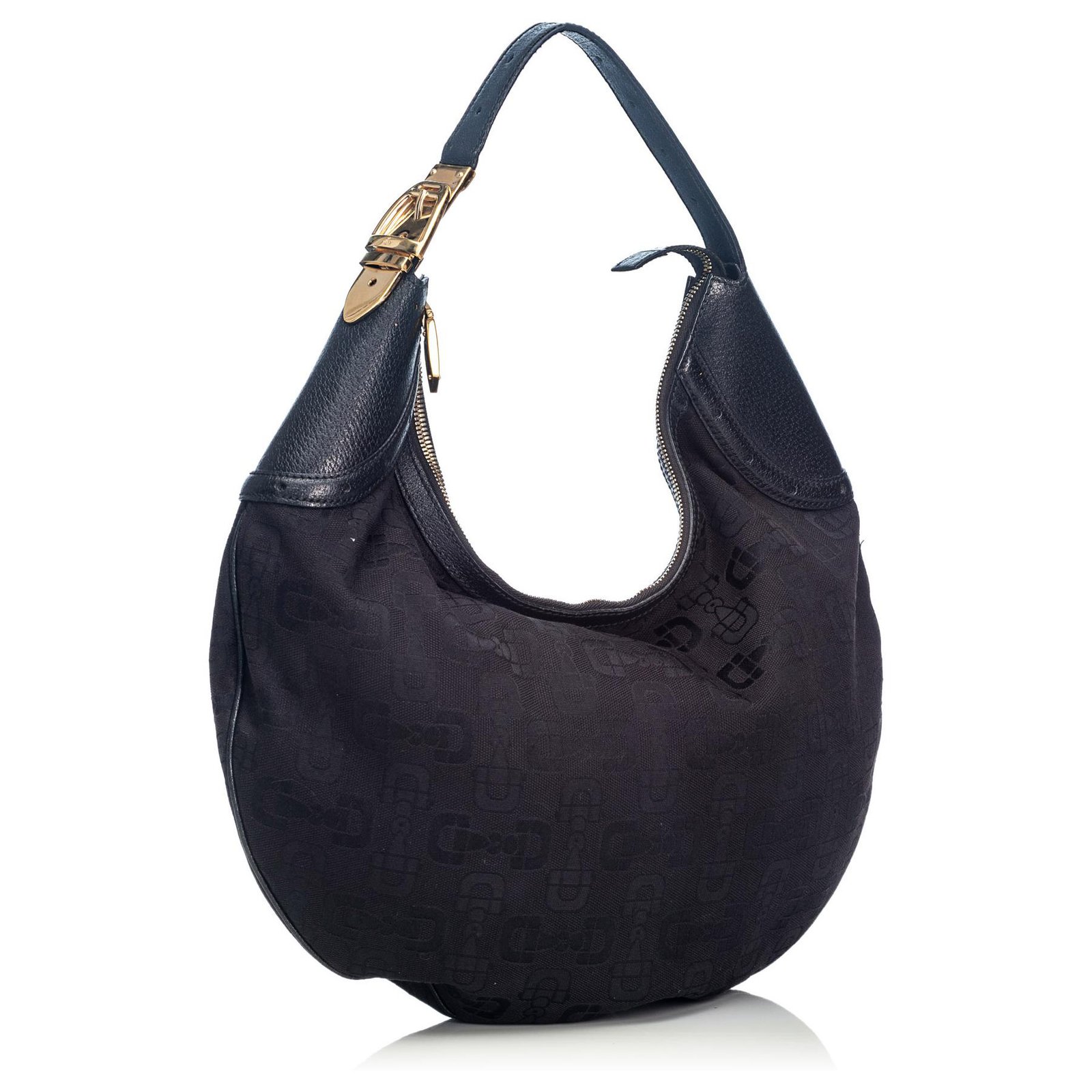 Gucci Horsebit Jacquard Glam Hobo