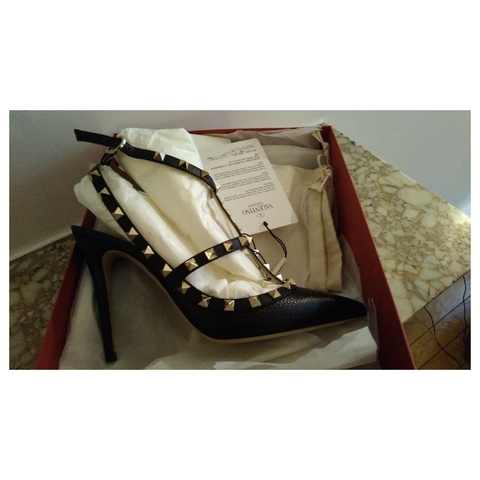 Scarpe valentino shop rockstud replica