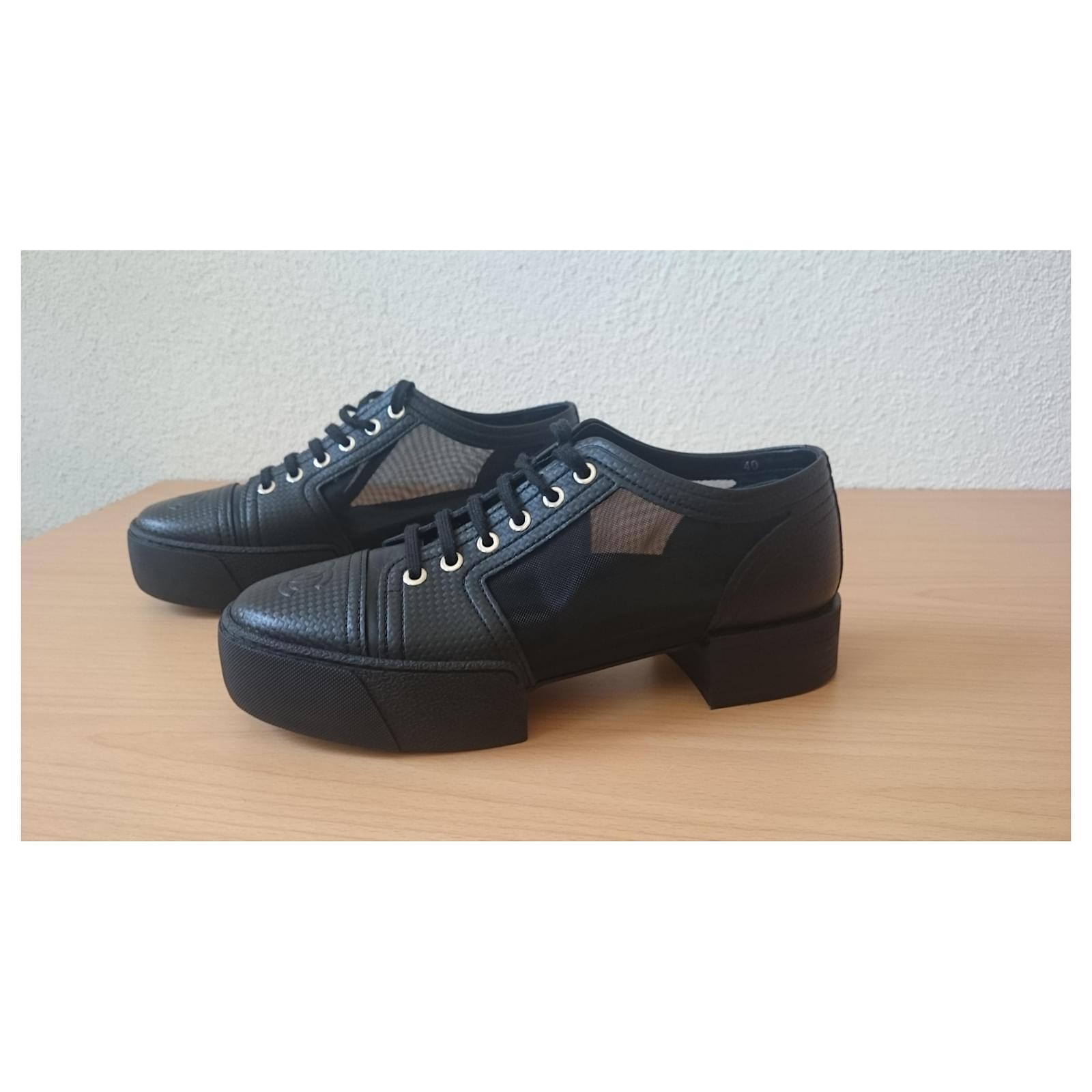 chanel brogue