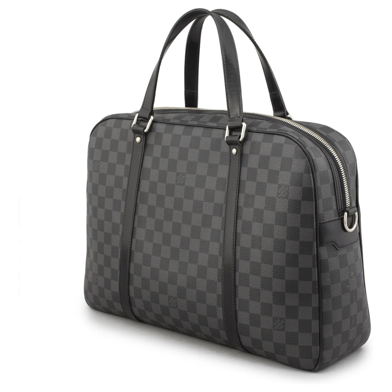 Louis Vuitton pre-owned Damier Graphite Jorn handbag Black