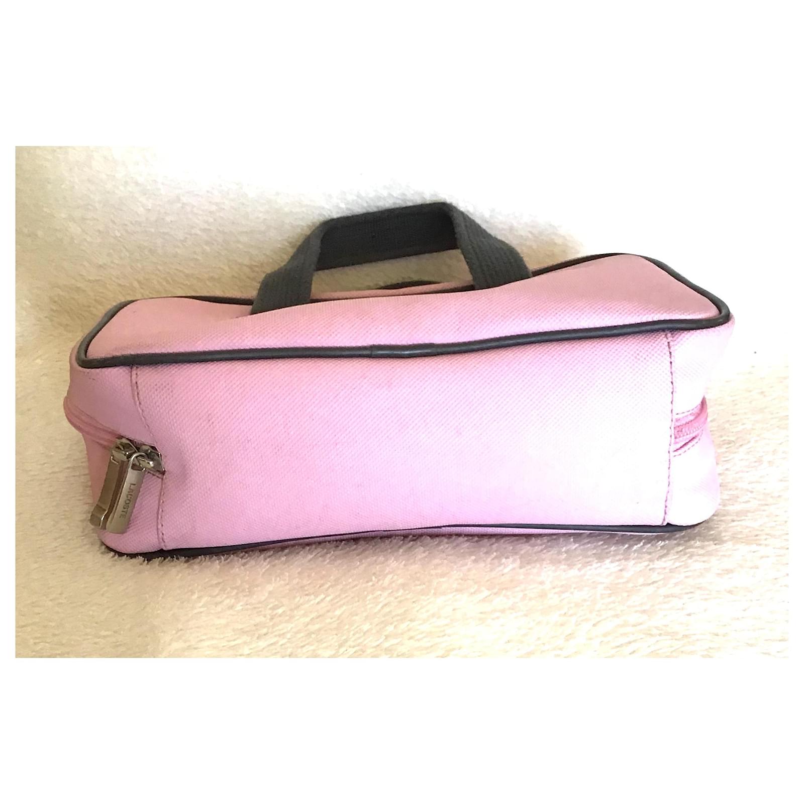 Lacoste Handbags Pink Cloth ref.125628 Joli Closet