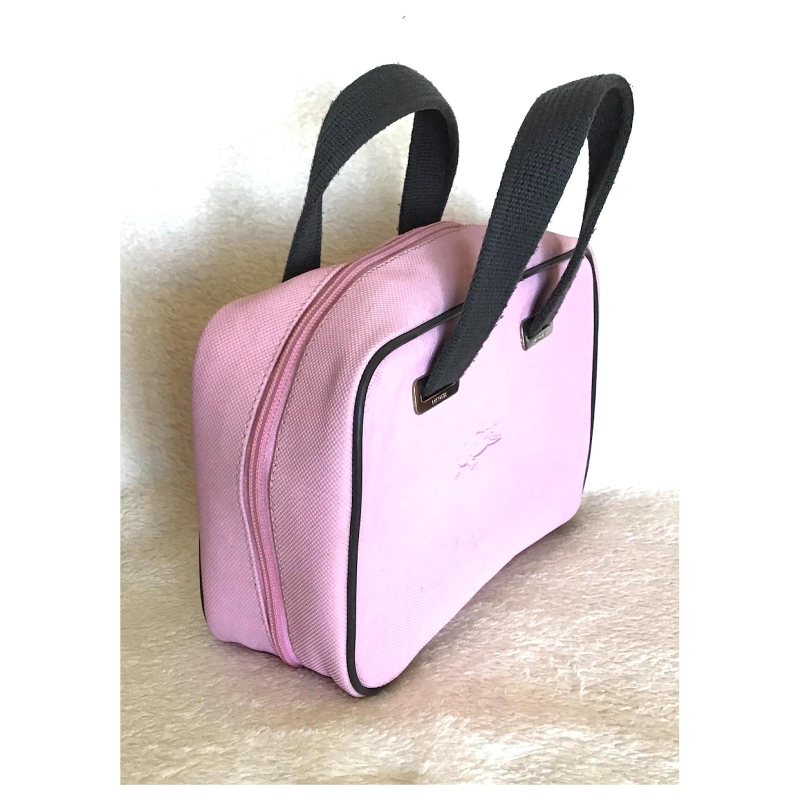 Lacoste Handbags Pink Cloth ref.125628 Joli Closet