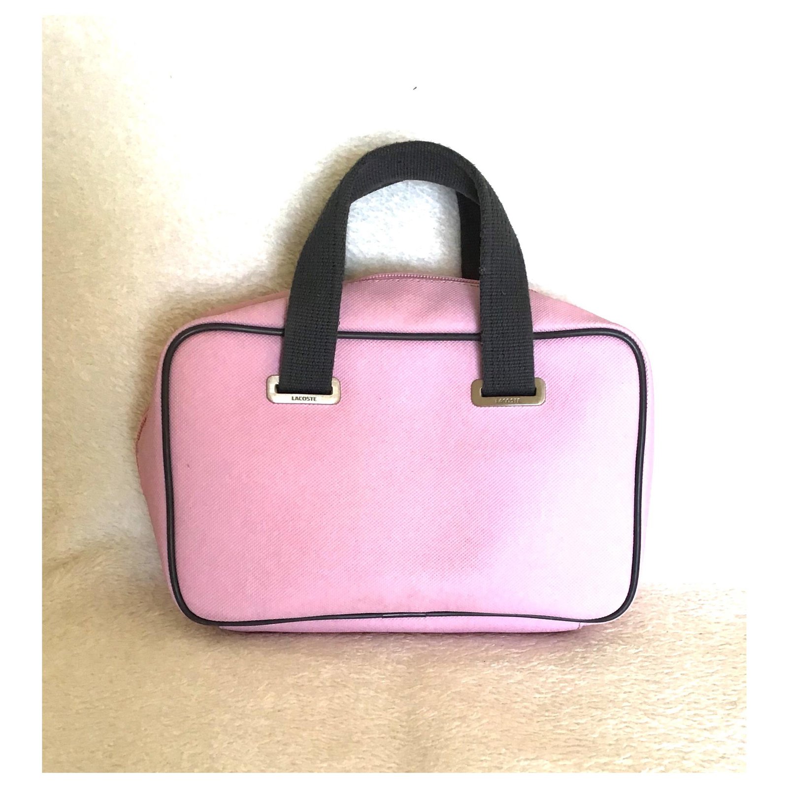 Lacoste Handbags Pink Cloth ref.125628 - Joli Closet