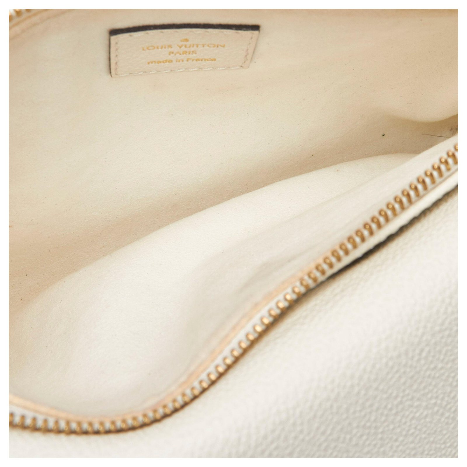 Louis Vuitton White Empreinte Twice Leather ref.126315 - Joli Closet