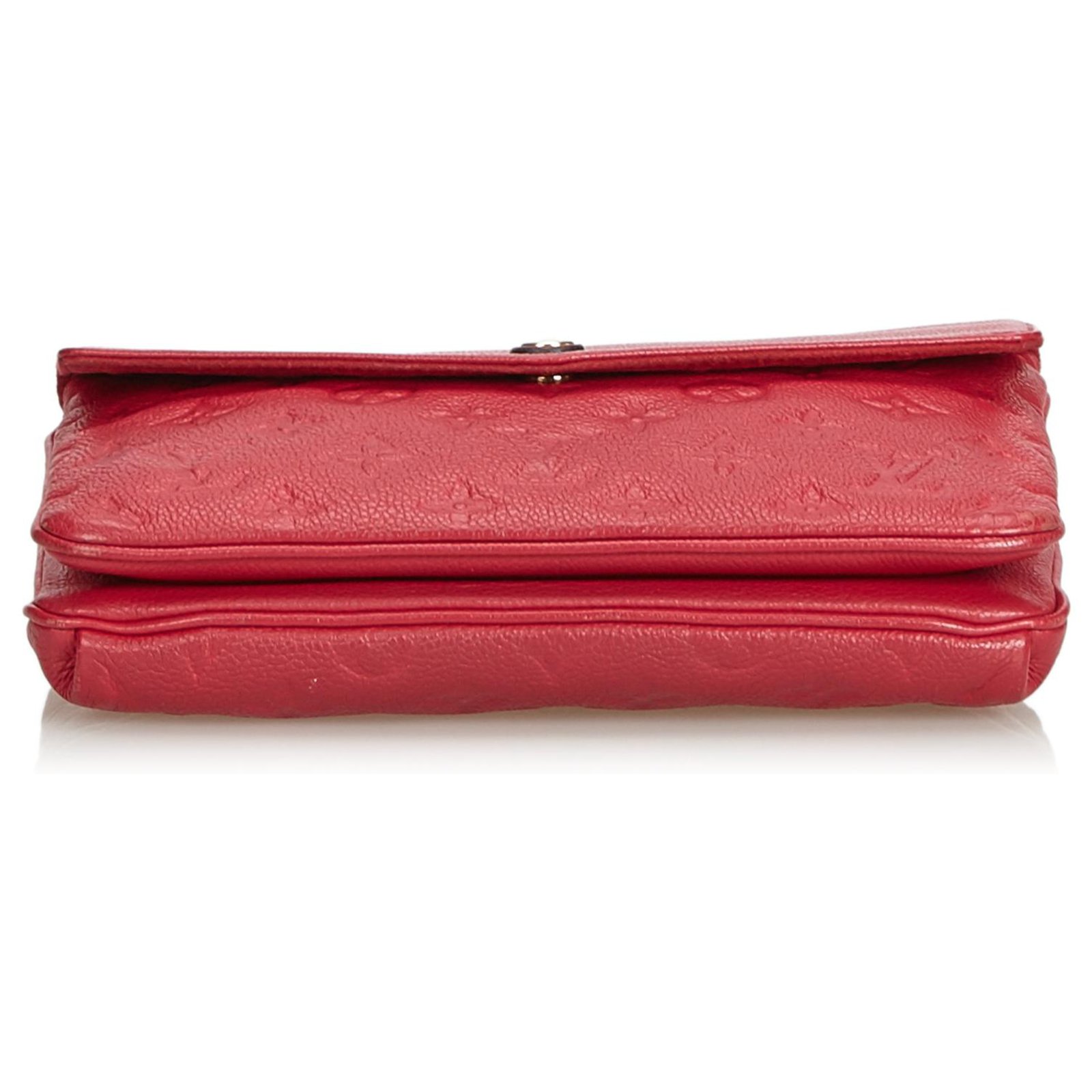 Louis Vuitton Red Empreinte Twice Bag Leather ref.127435 - Joli Closet