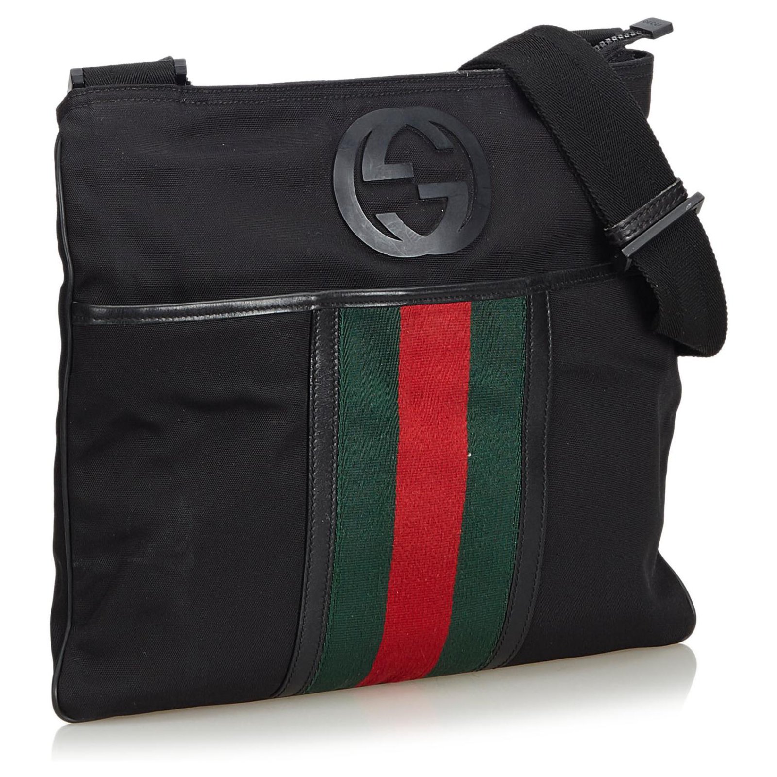 gucci fabric crossbody bag