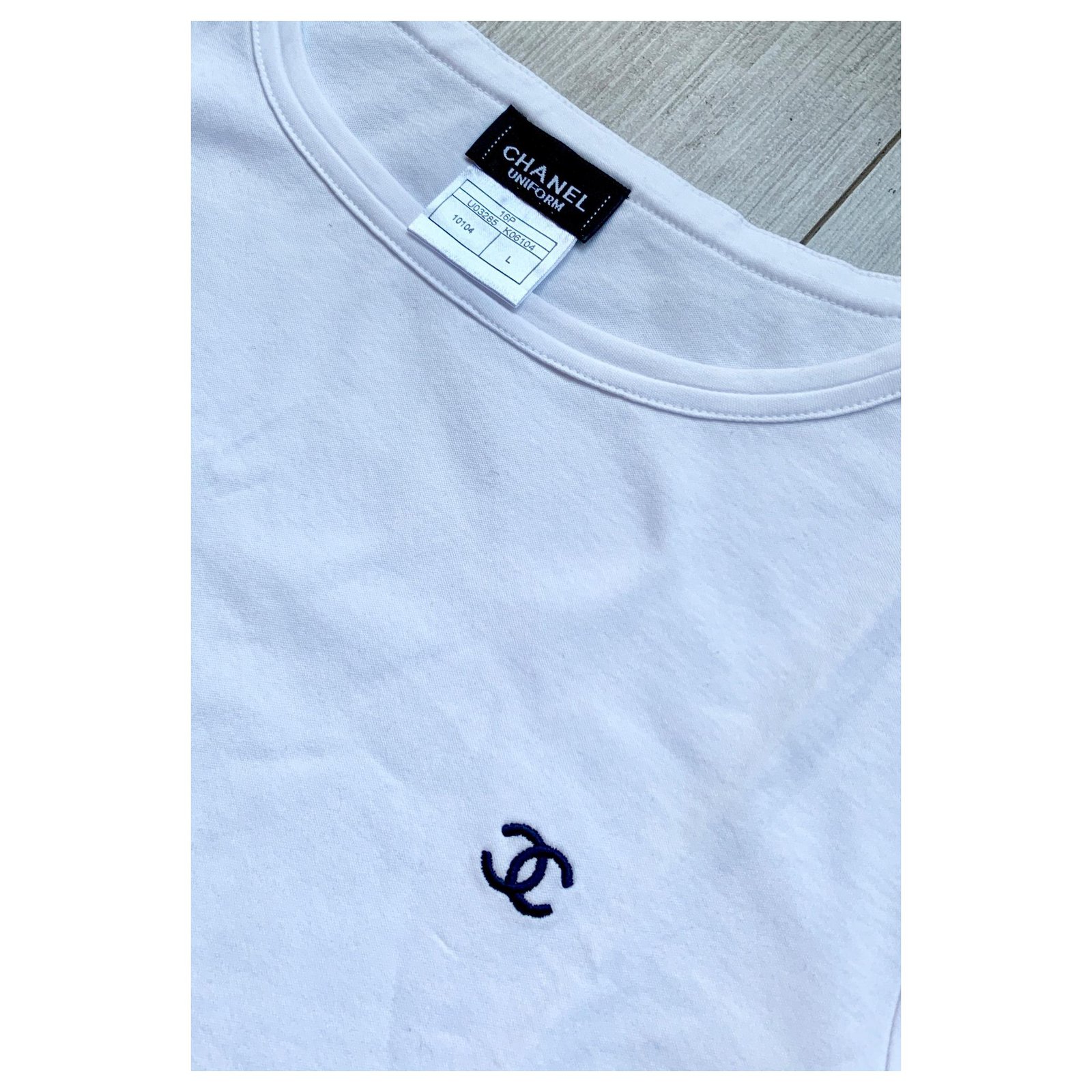 Chanel Tops Black White Cotton ref.293158 - Joli Closet